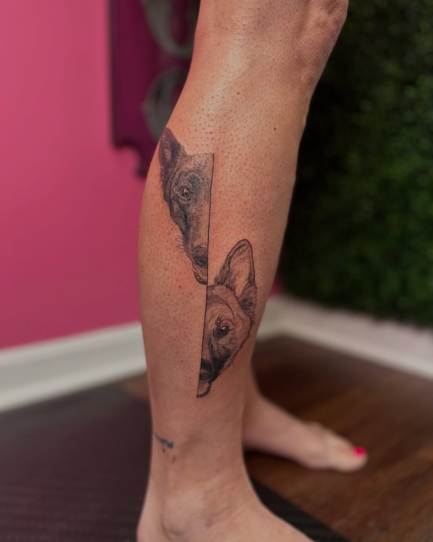 Tattoo by @jakkitattoos — dotwork, realism
