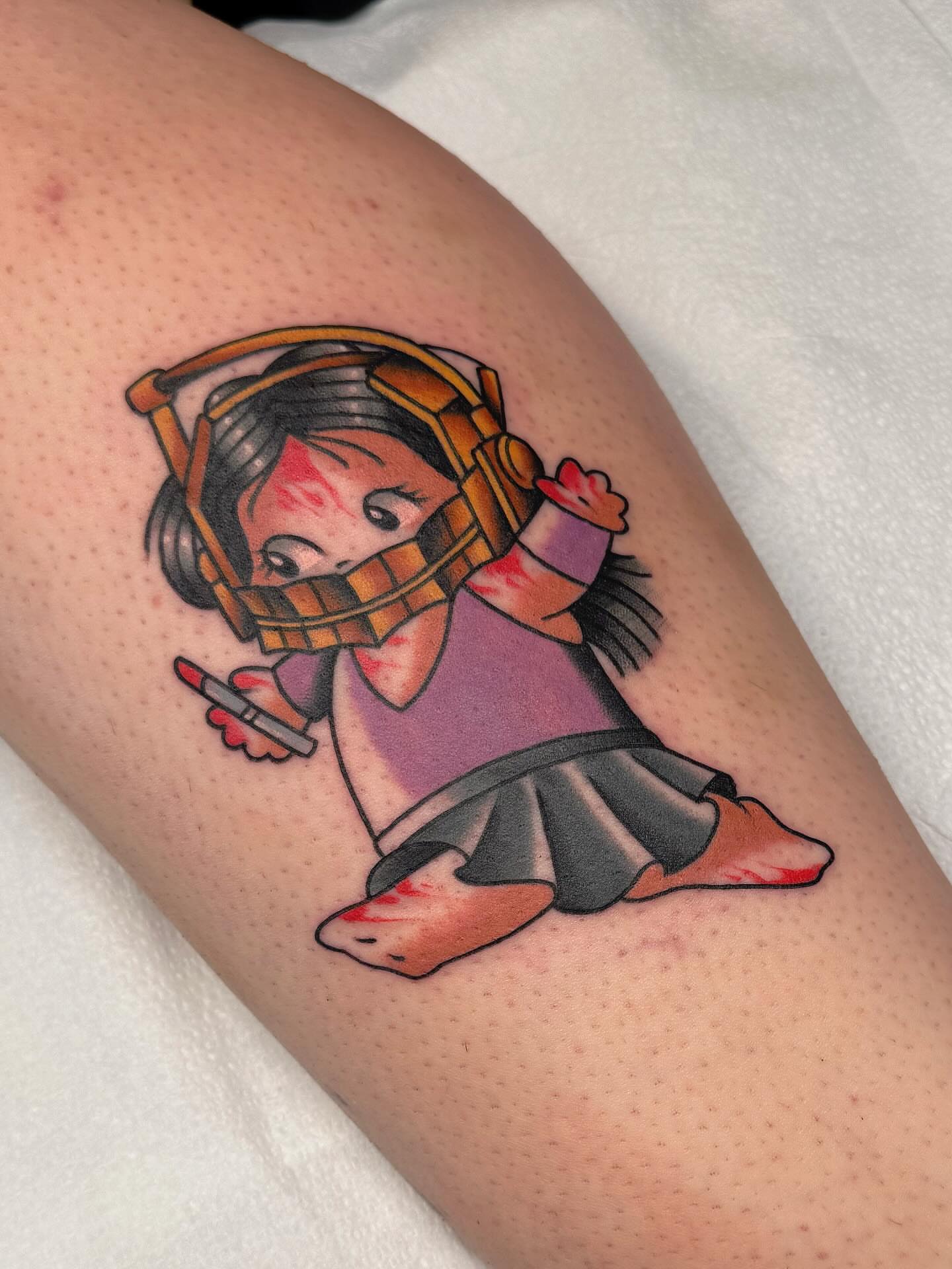 Tattoo by @booradleey — anime, illustrative