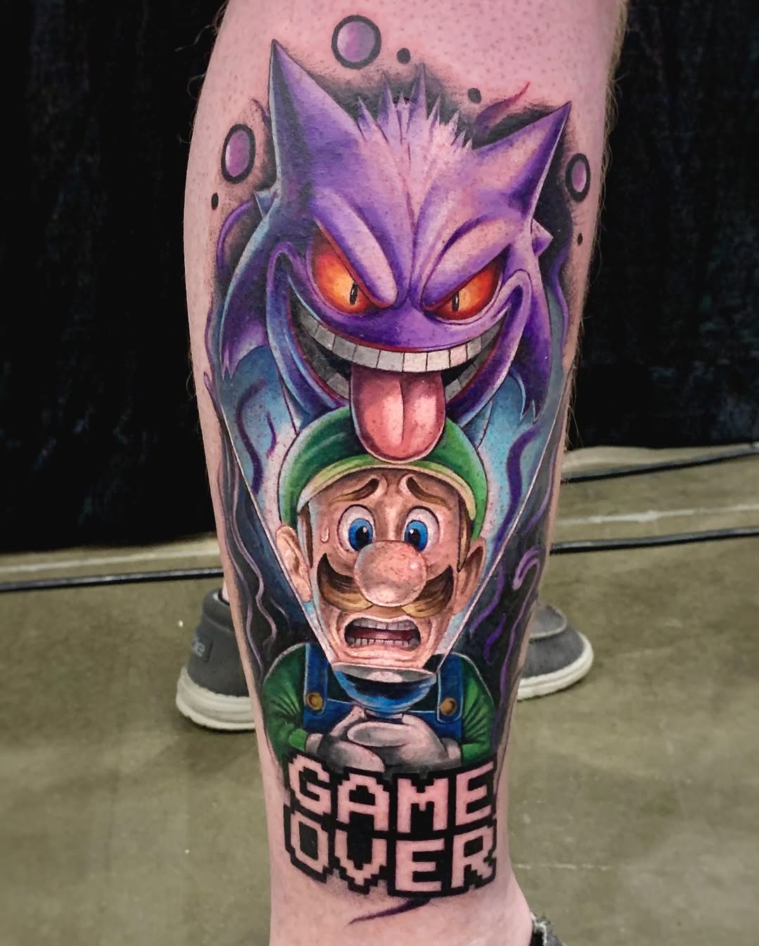 Tattoo by @binnbinn_art — anime, realism