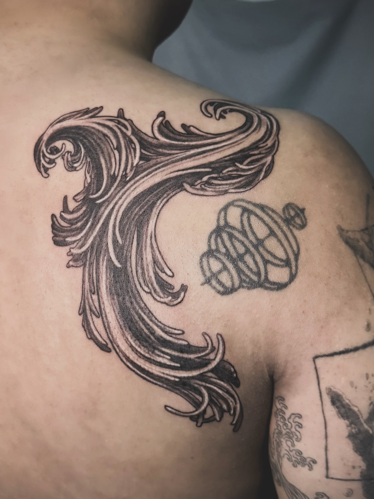 Tattoo by @ink_eating β black_and_grey