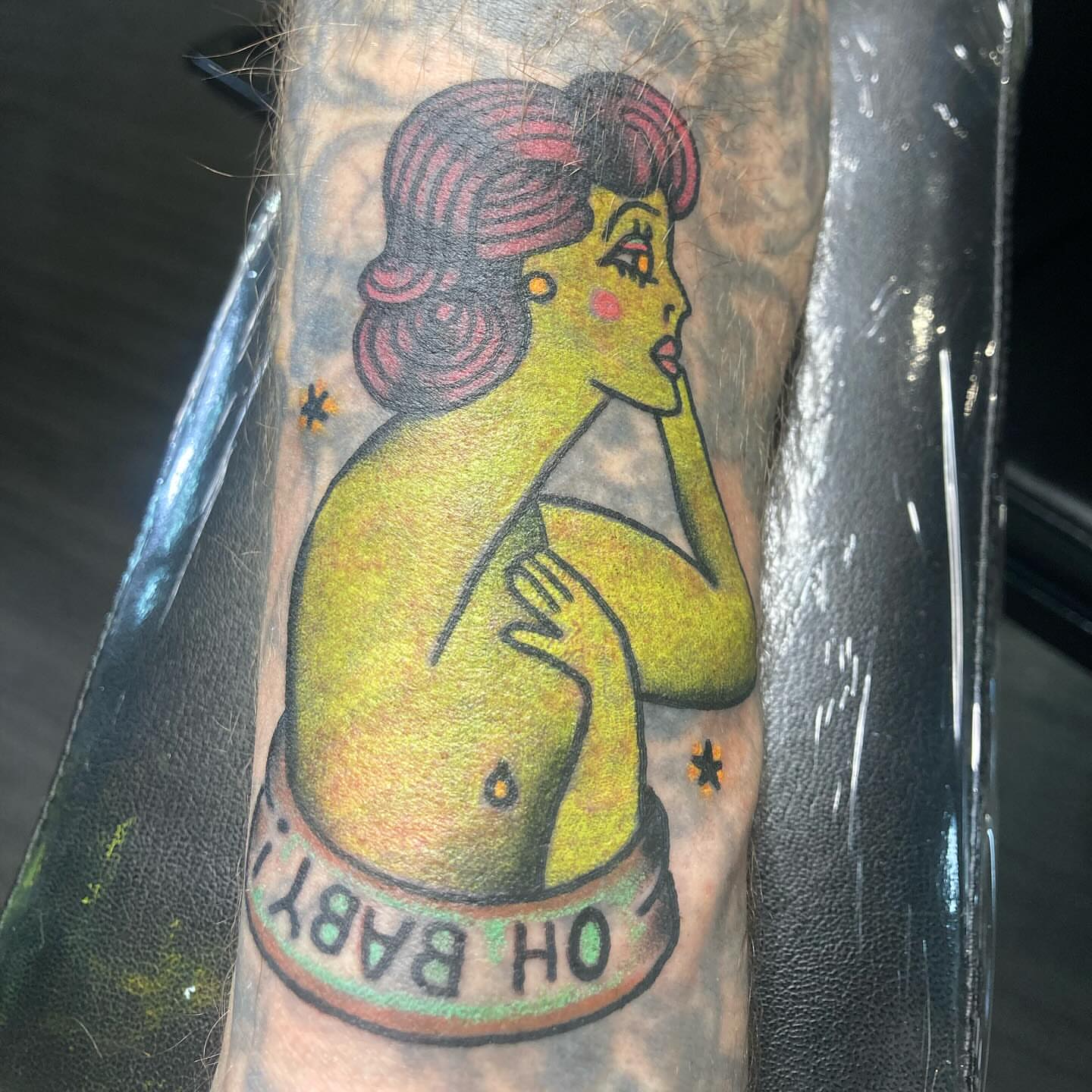 Tattoo by @queendaddytattoos — american_traditional