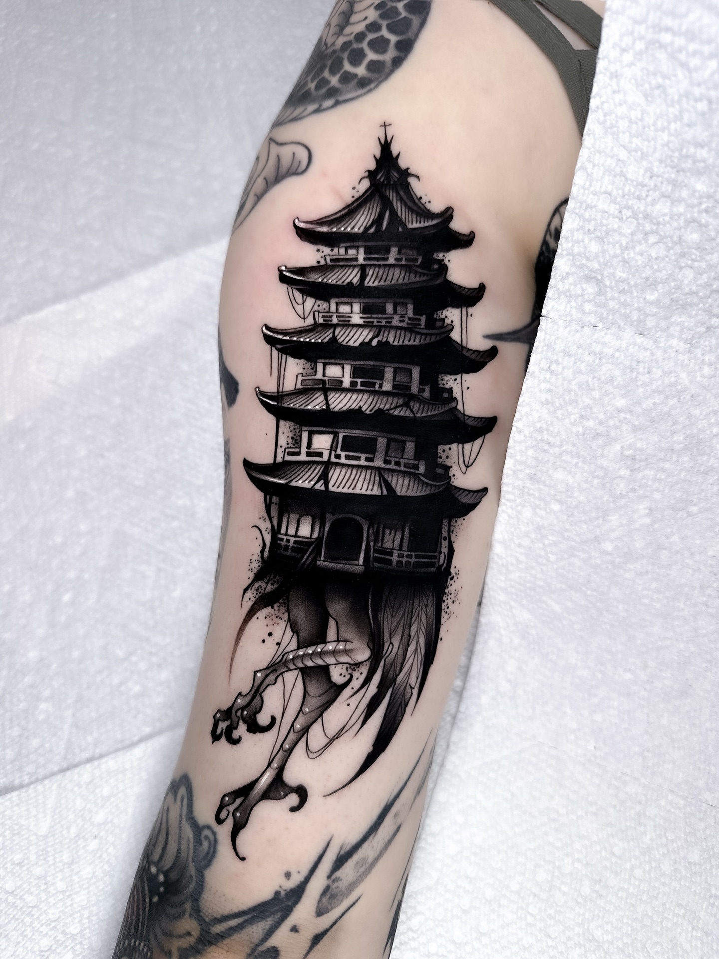 Tattoo by @tommytattoo333 — black_and_grey, realism