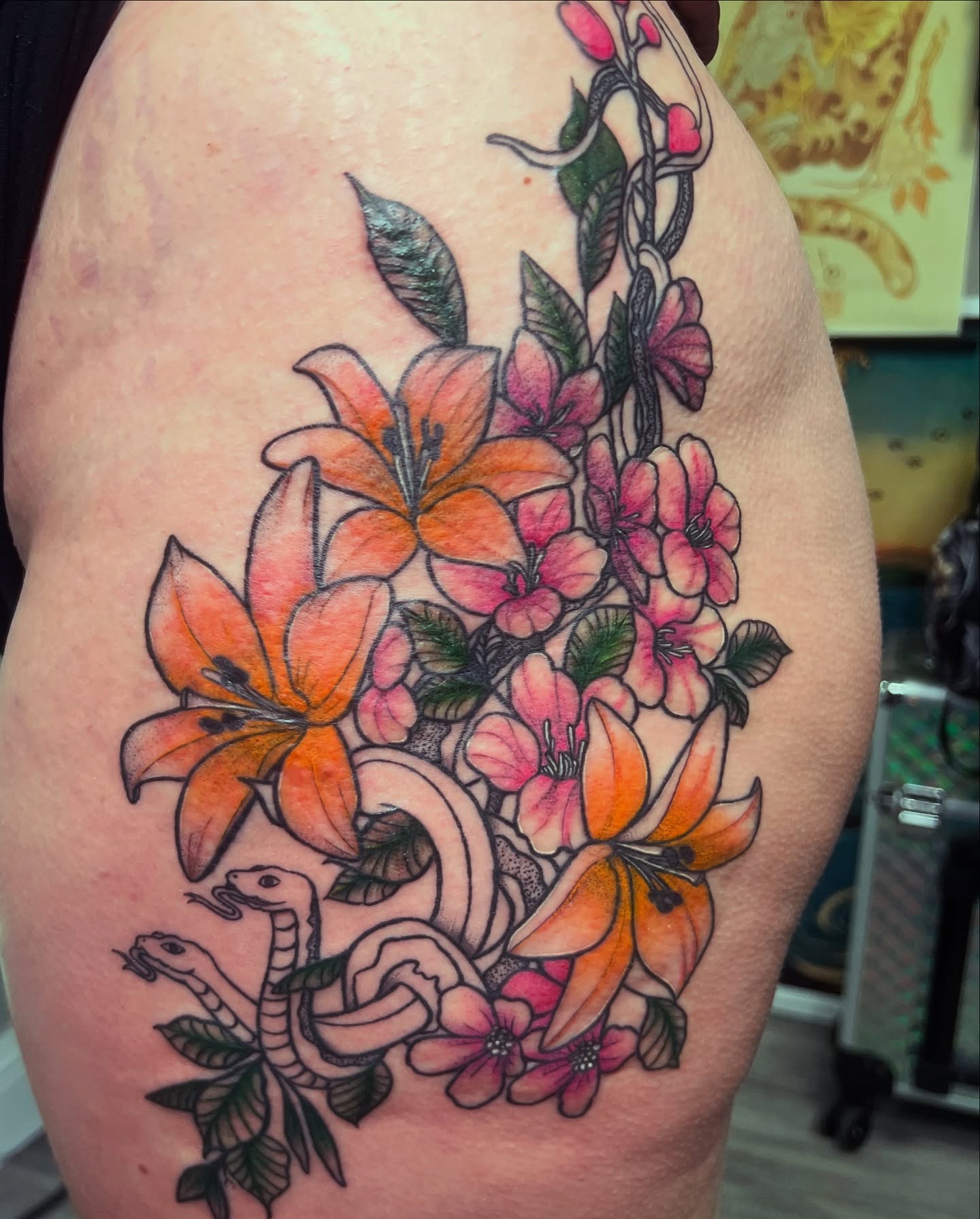 Tattoo by @kittymarietattoos โ neo_traditional