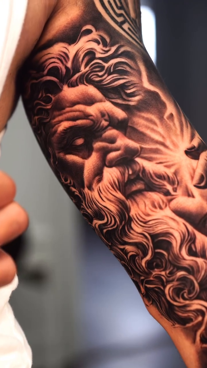 Tattoo by @onytattoos — realism, black_and_grey