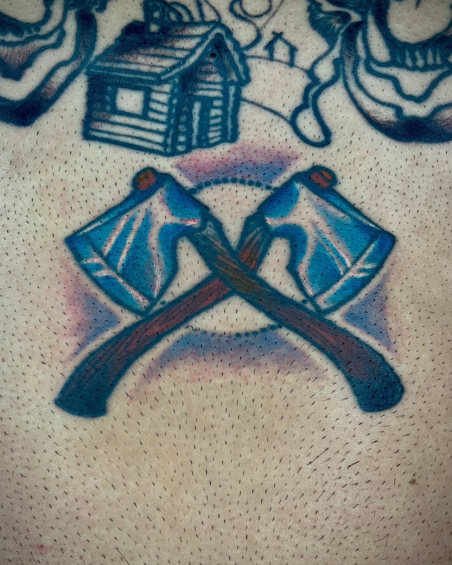 Tattoo by @montana_blue β dotwork