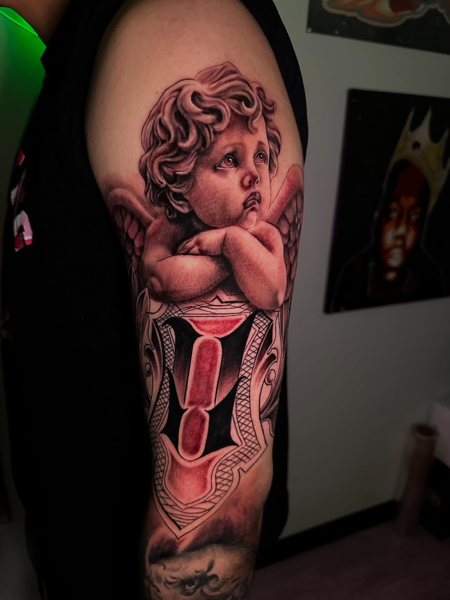 Tattoo by @blessedbyfrancisco_ — realism, black_and_grey