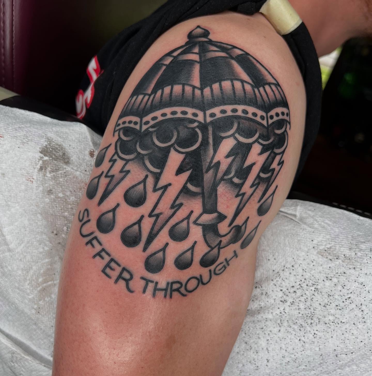 Tattoo by @tylerdavistattoo — black_and_grey