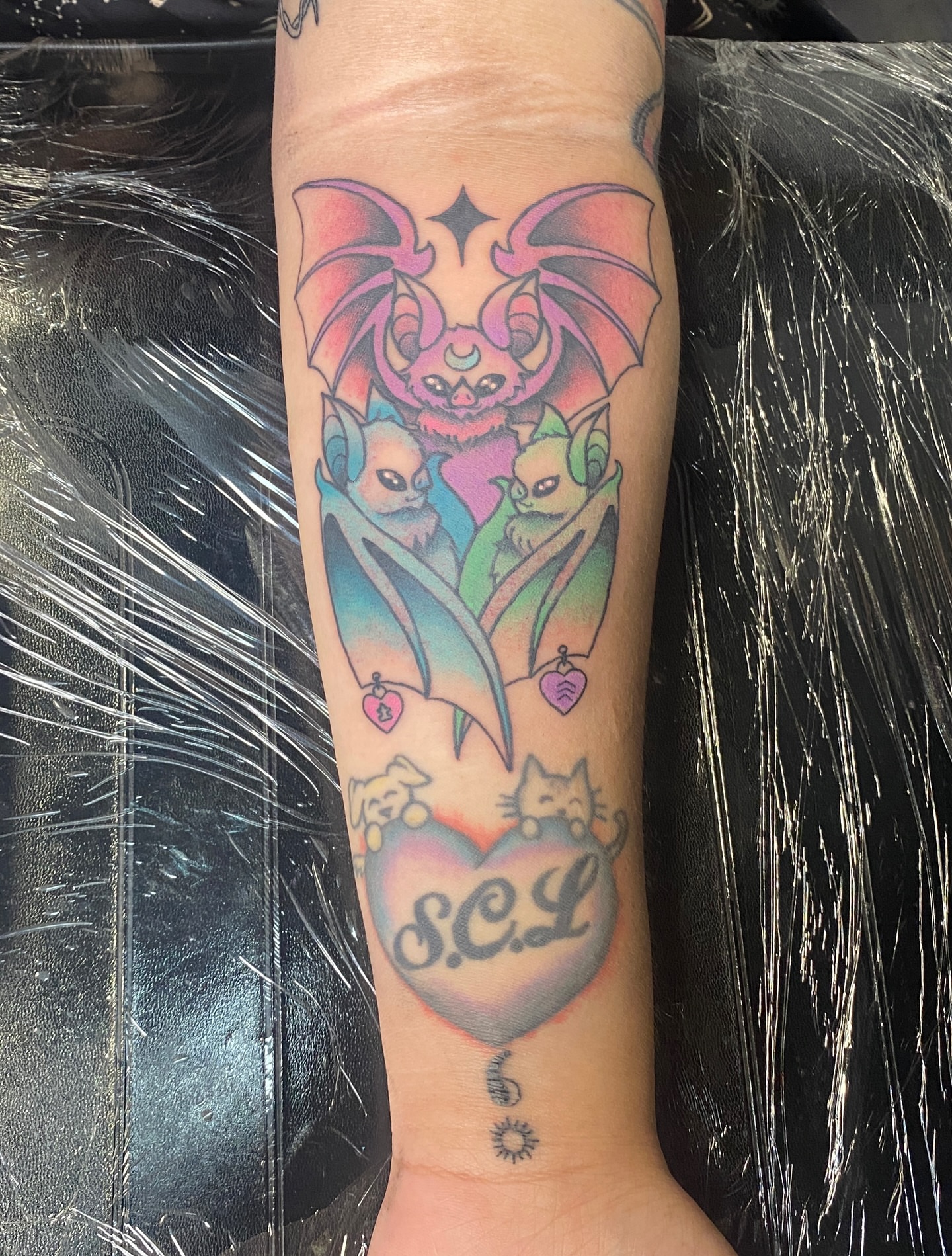 Tattoo by @elliotjayetattoos — dotwork