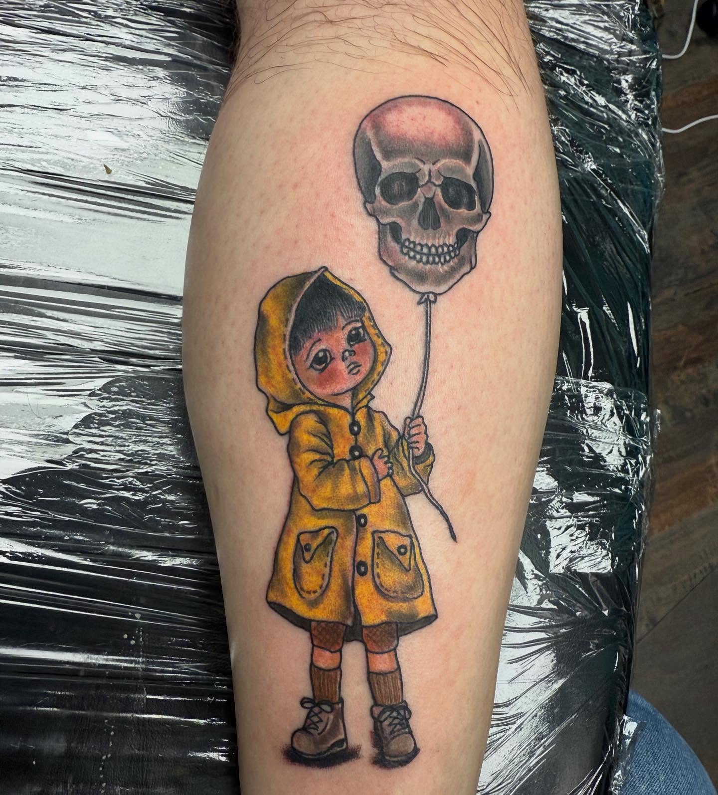 Tattoo by @jared.shugart.tattoos — realism, dark_realism