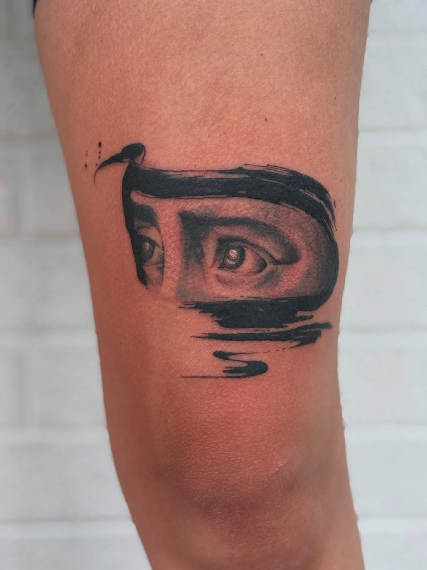 Tattoo by @artem.tattoos — black_and_grey, realism