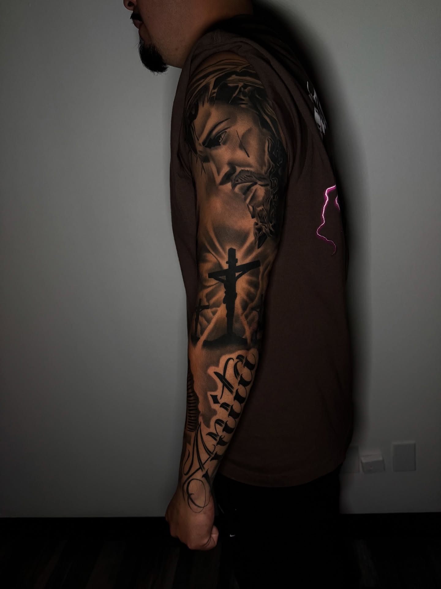Tattoo by @aaron.tattoos — realism, dark_realism