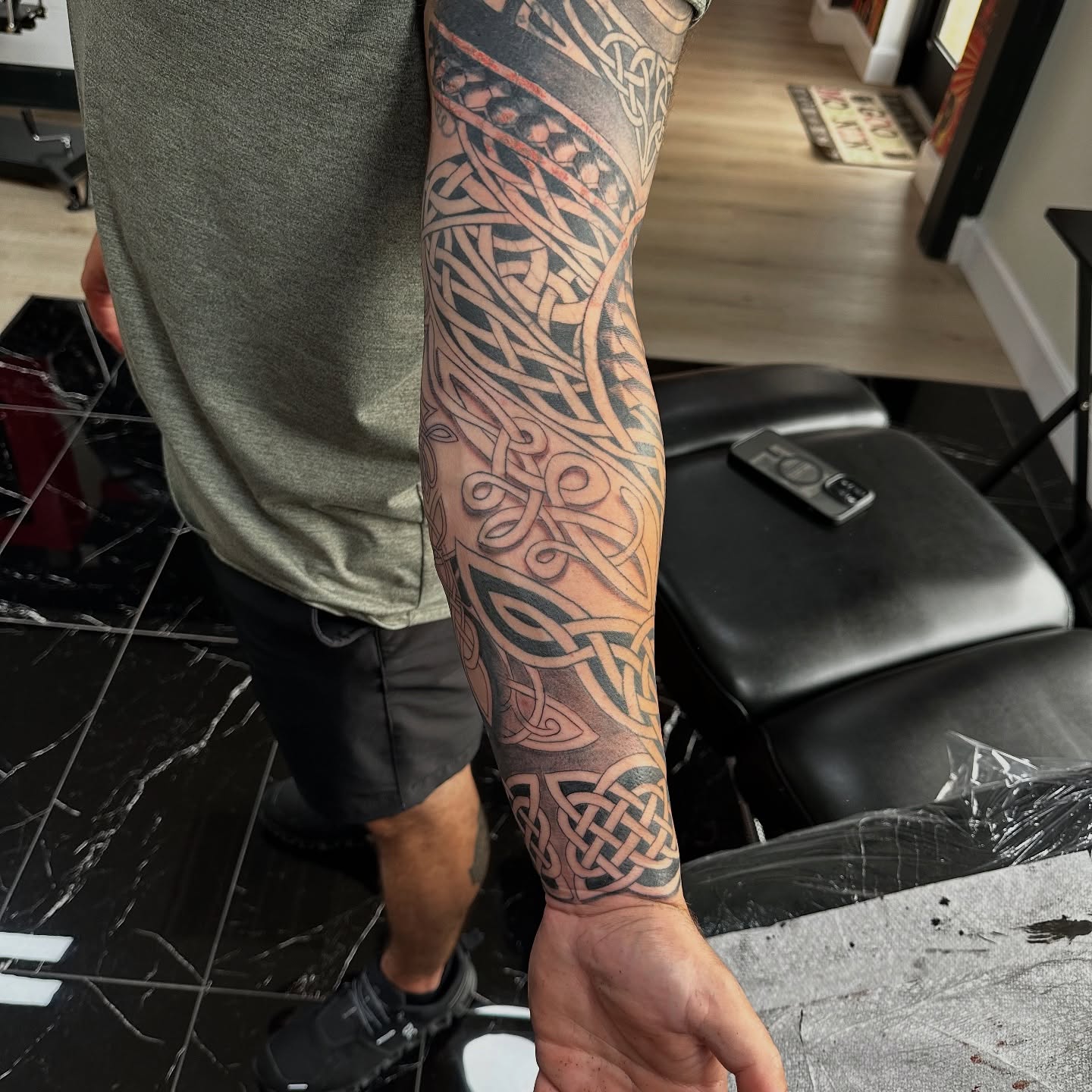 Tattoo by @jinx_ryder — black_and_grey