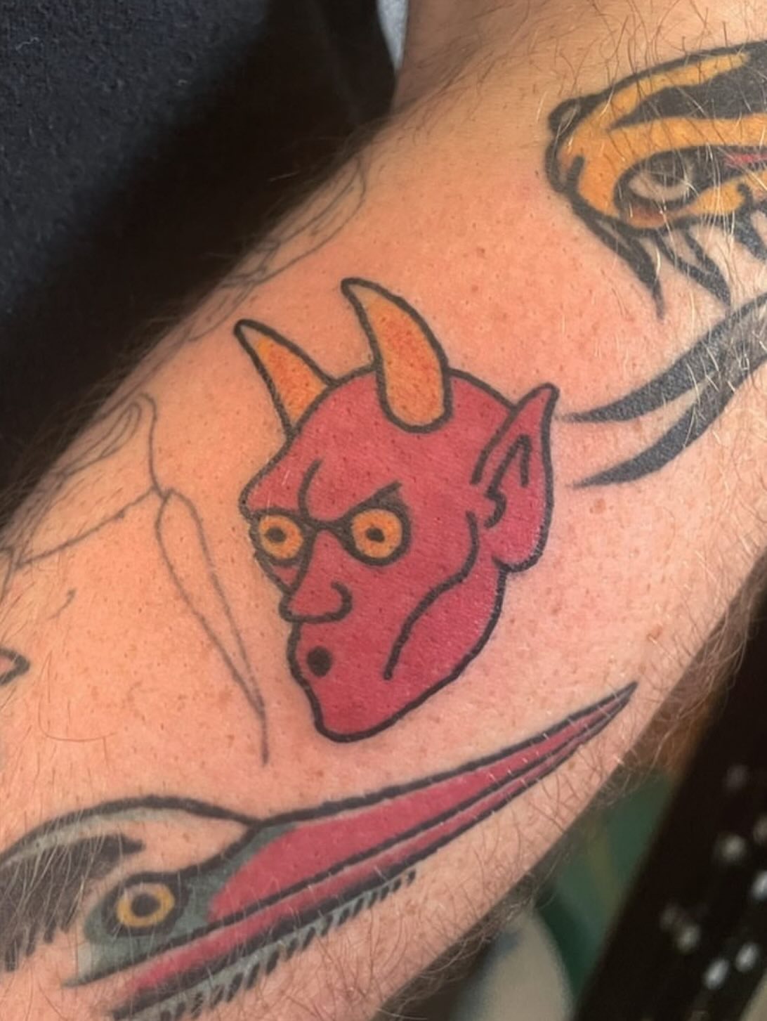 Tattoo by @bigmoon_18 — american_traditional