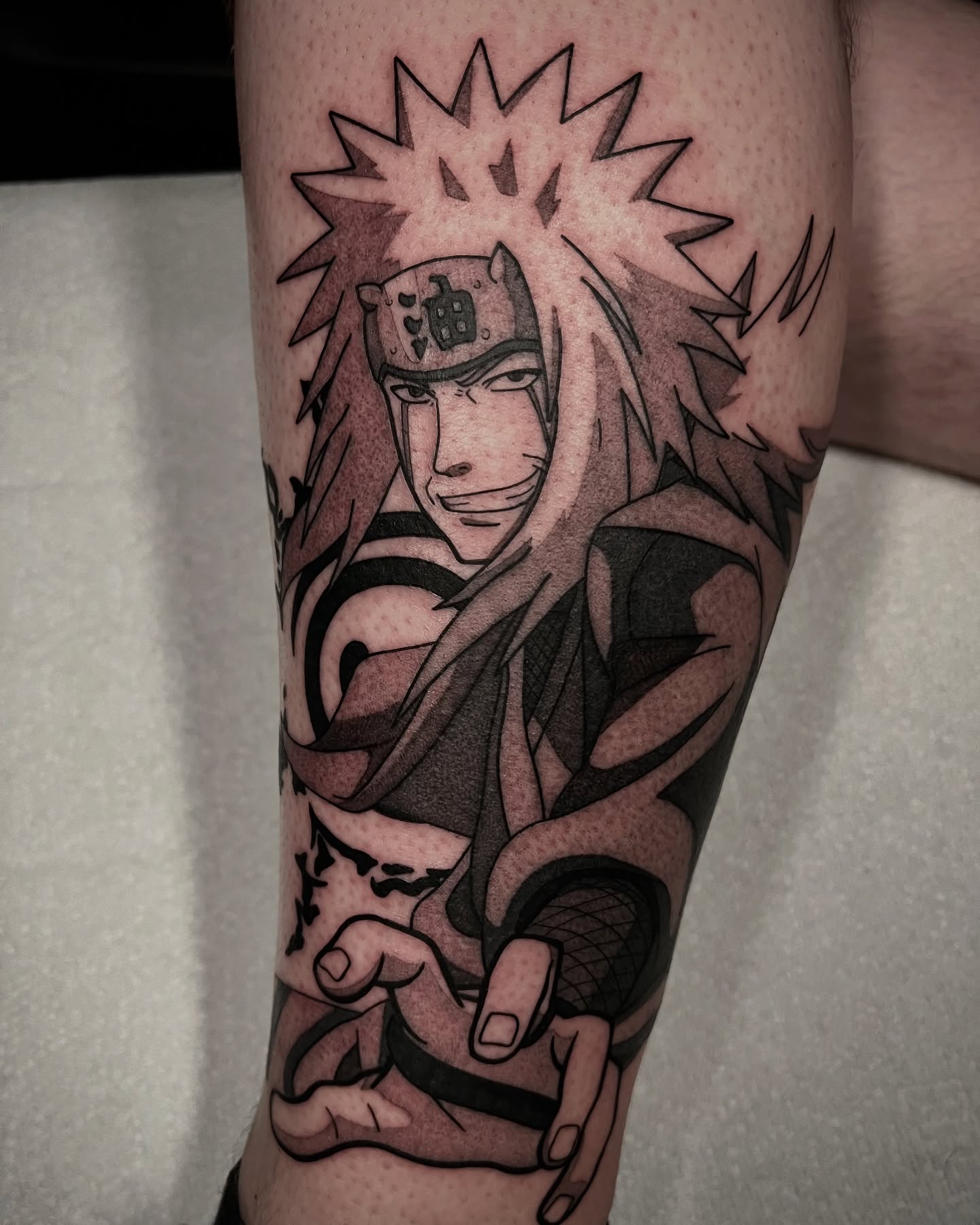 Tattoo by @bingtattoos — anime