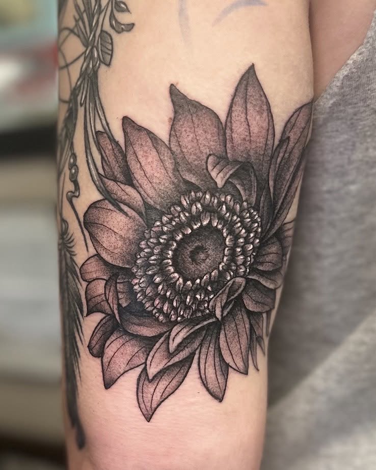 Tattoo by @josh.d.anderson — black_and_grey