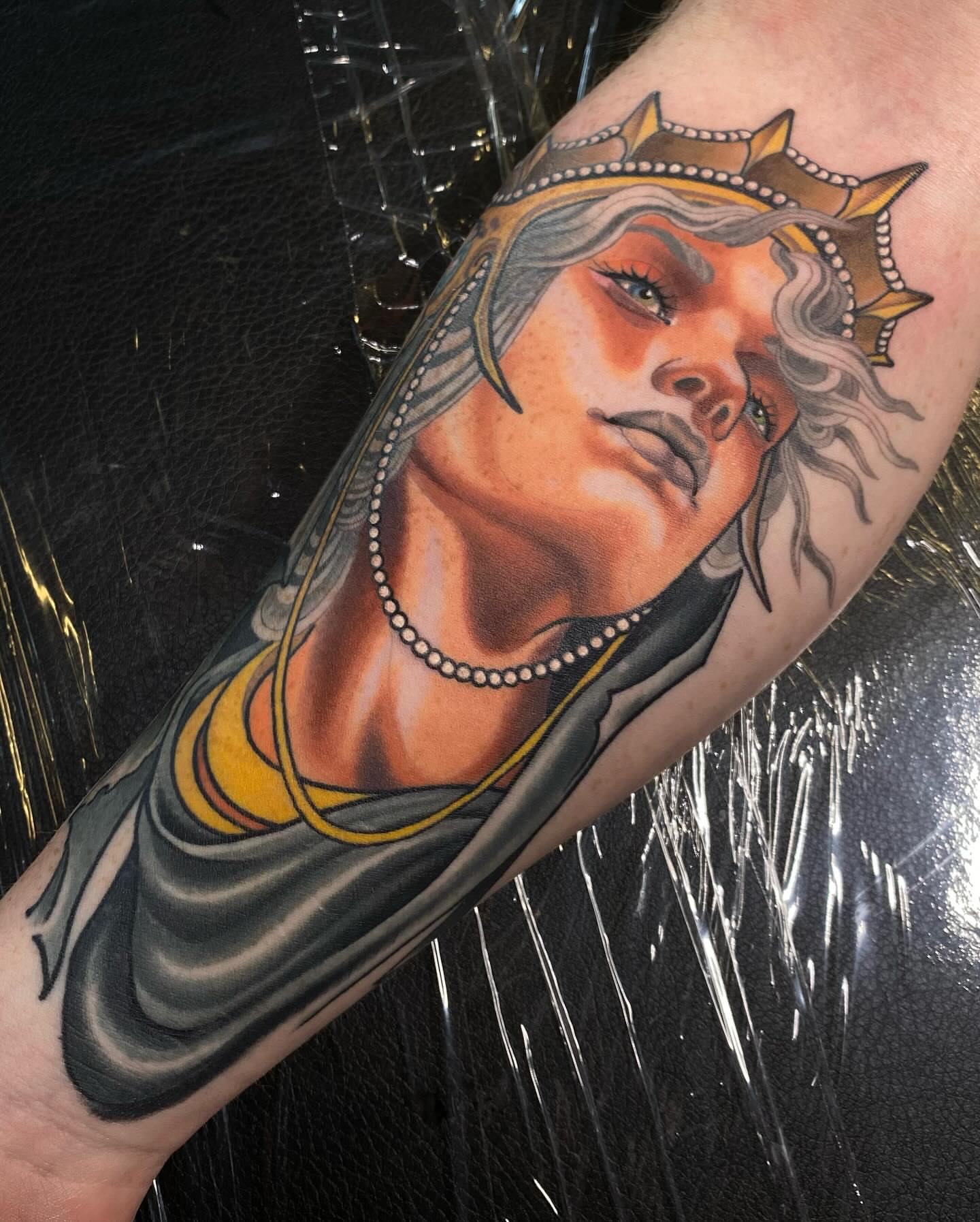 Tattoo by @aaronriddletattoos — realism