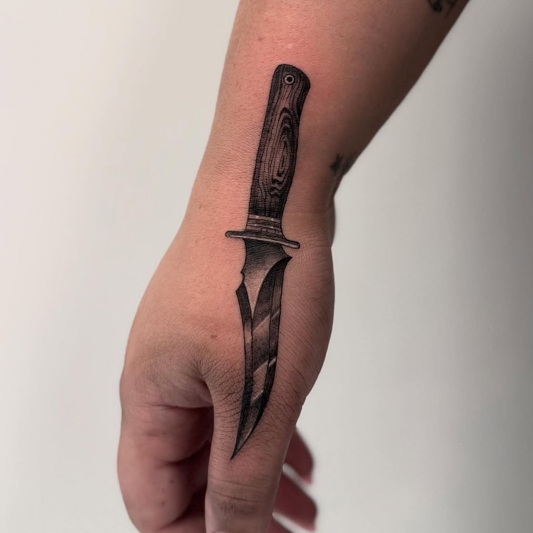 Tattoo by @ireland_tattoo — realism, black_and_grey