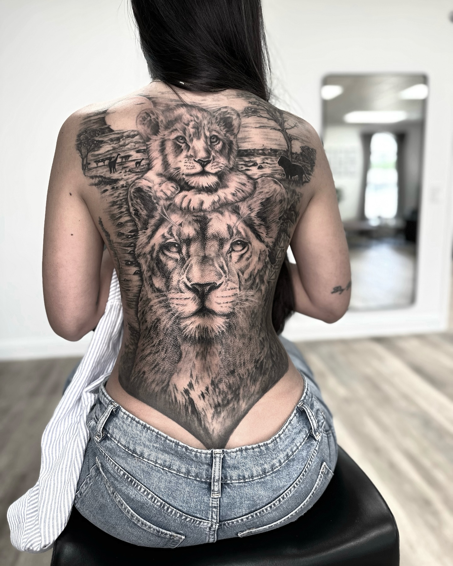 Tattoo by @enjoylifetattoos — realism, black_and_grey