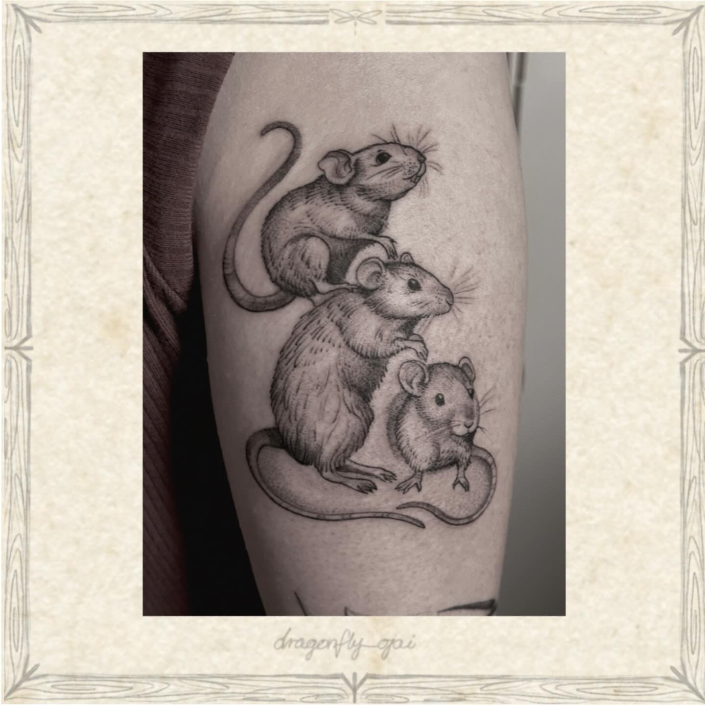 Tattoo by @dragonfly_ajja — realism
