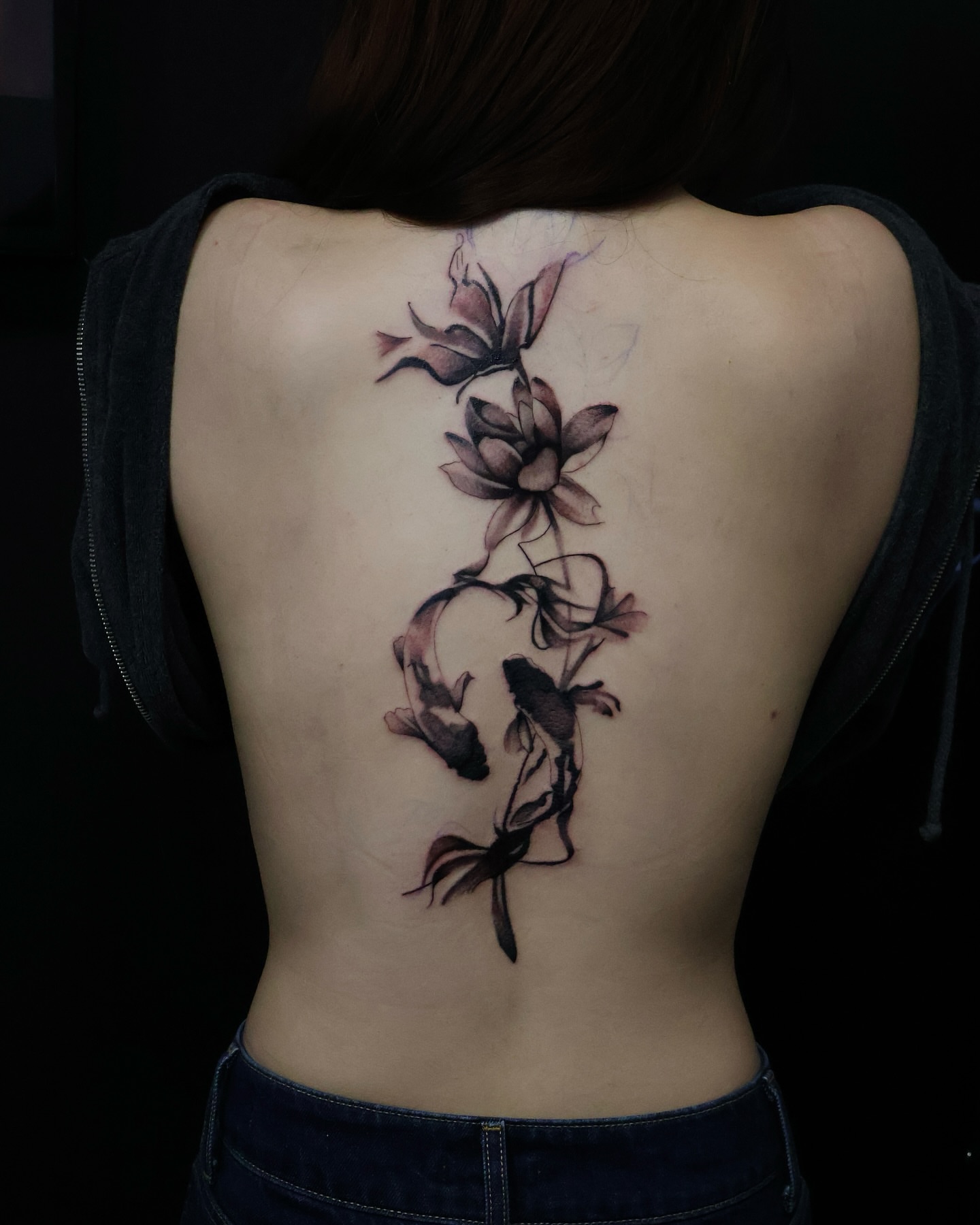 Tattoo by @tattoosbysinderella — black_and_grey, realism
