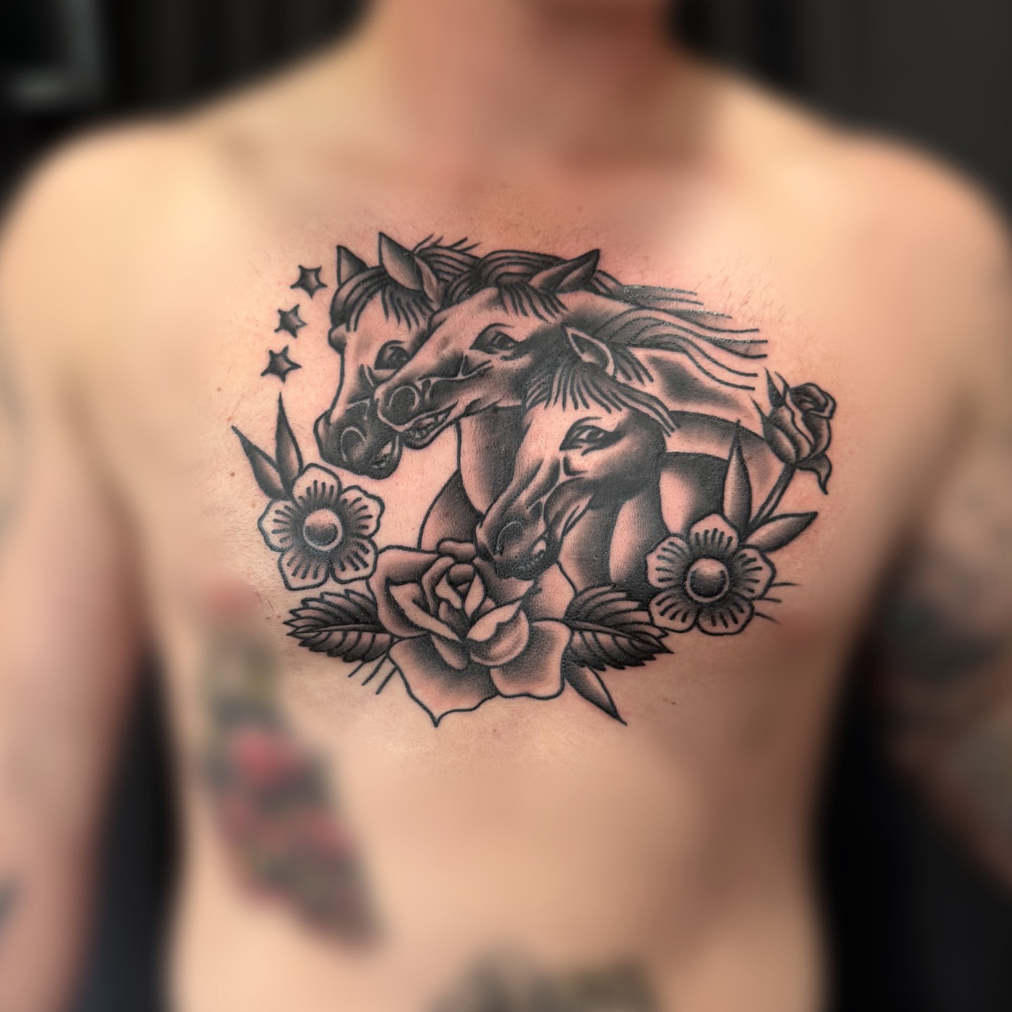 Tattoo by @josselynraetattoo — american_traditional, black_and_grey