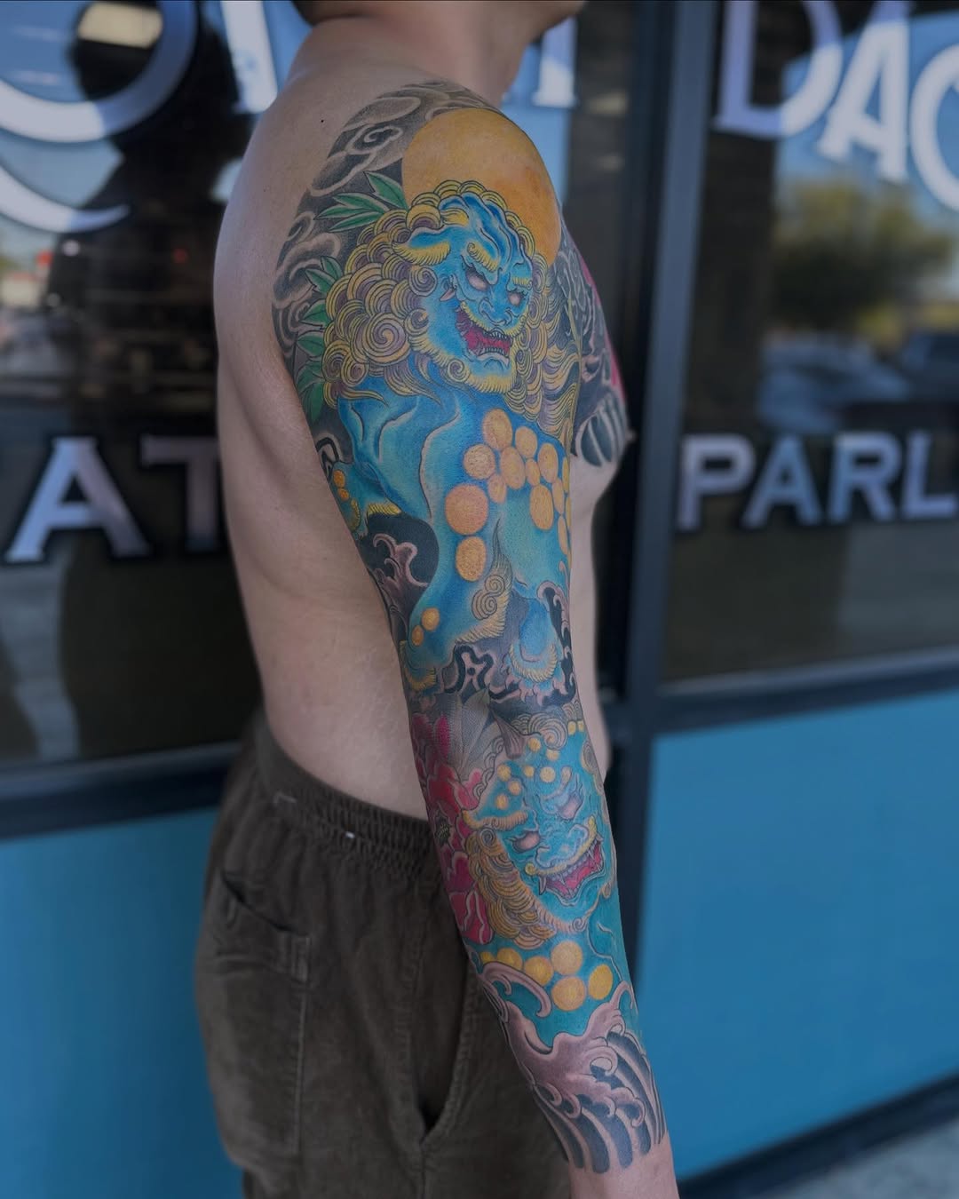 Tattoo by @shawn_tattoo — japanese_irezumi, neo_traditional