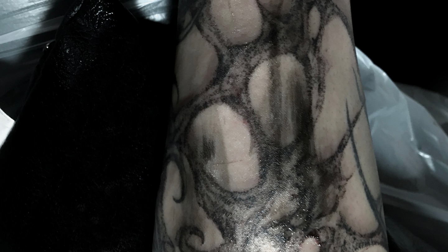 Tattoo by @9ti_________ — black_and_grey