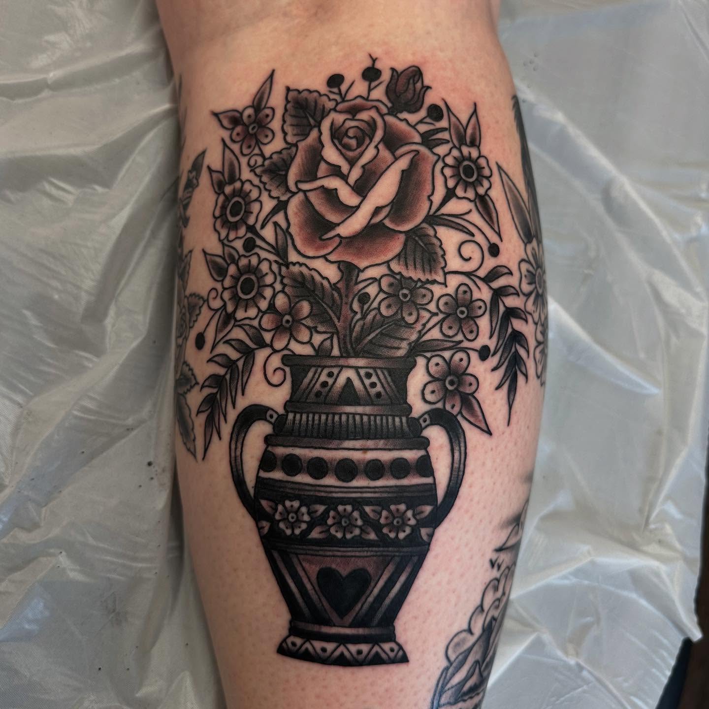 Tattoo by @timjewelltattooer — black_and_grey