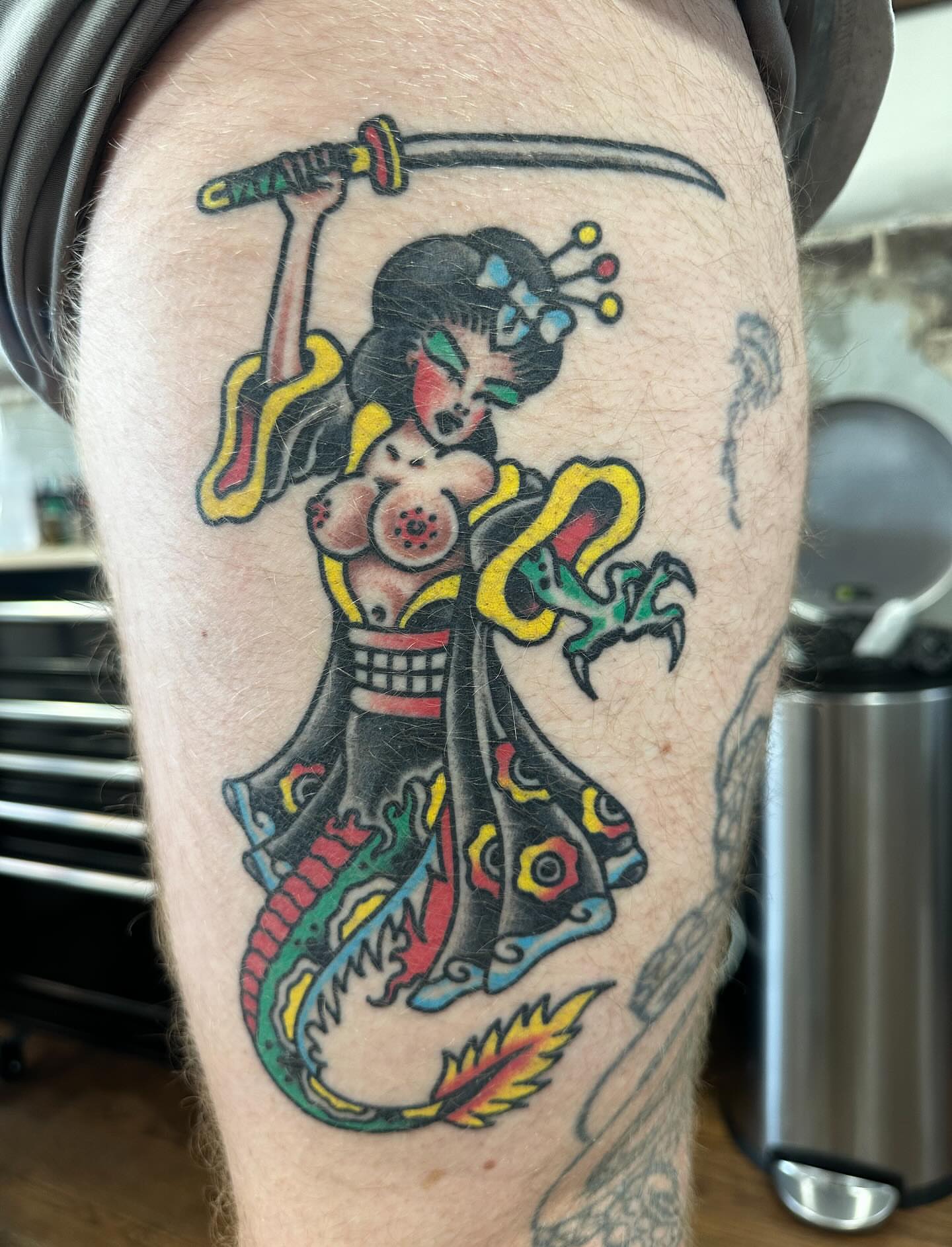 Tattoo by @daviddevaney_ — american_traditional