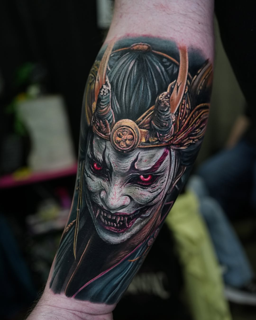 Tattoo work at Virginia Beach Tattoo Festival 2026