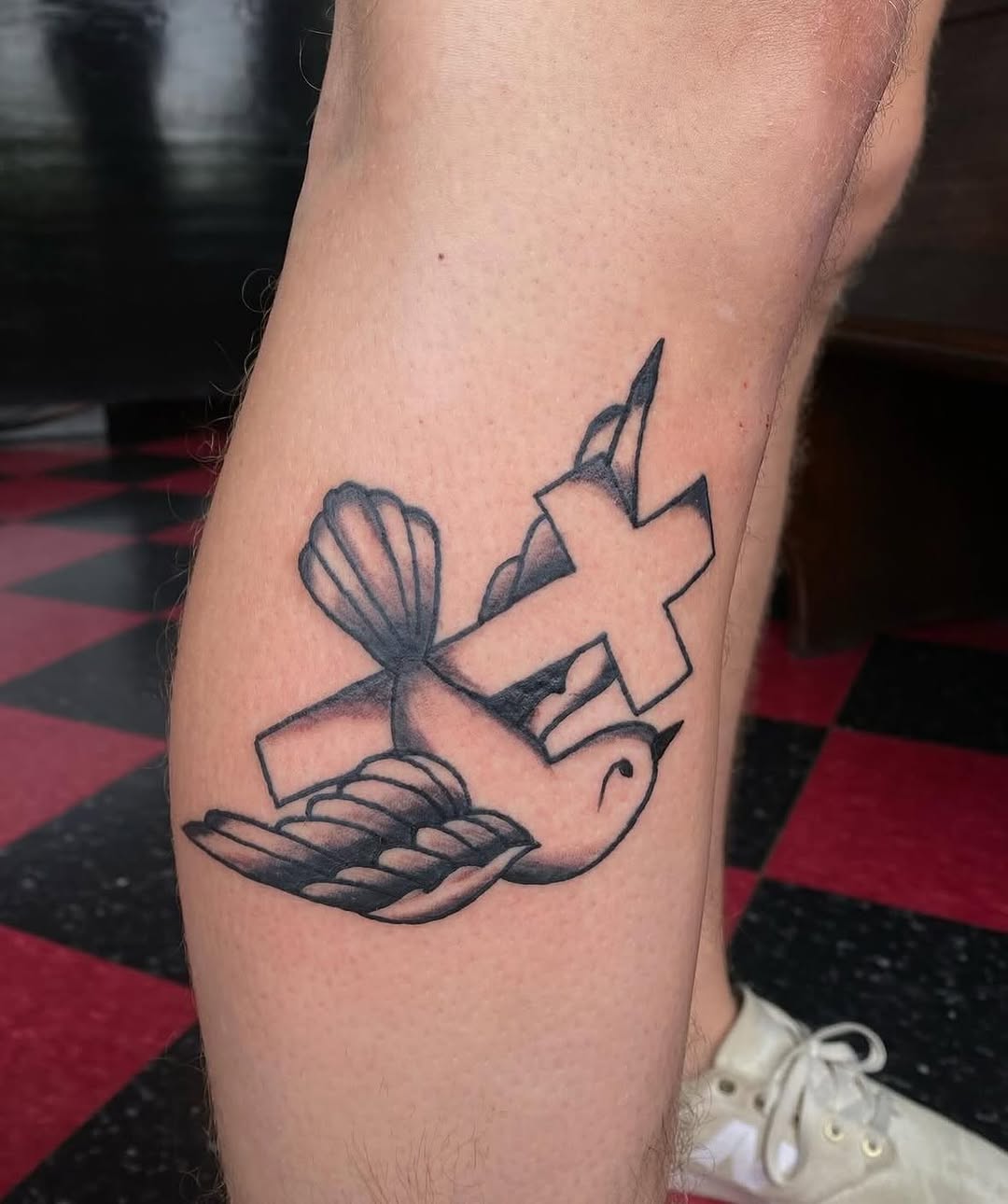 Tattoo by @whyte_zombie β american_traditional, black_and_grey
