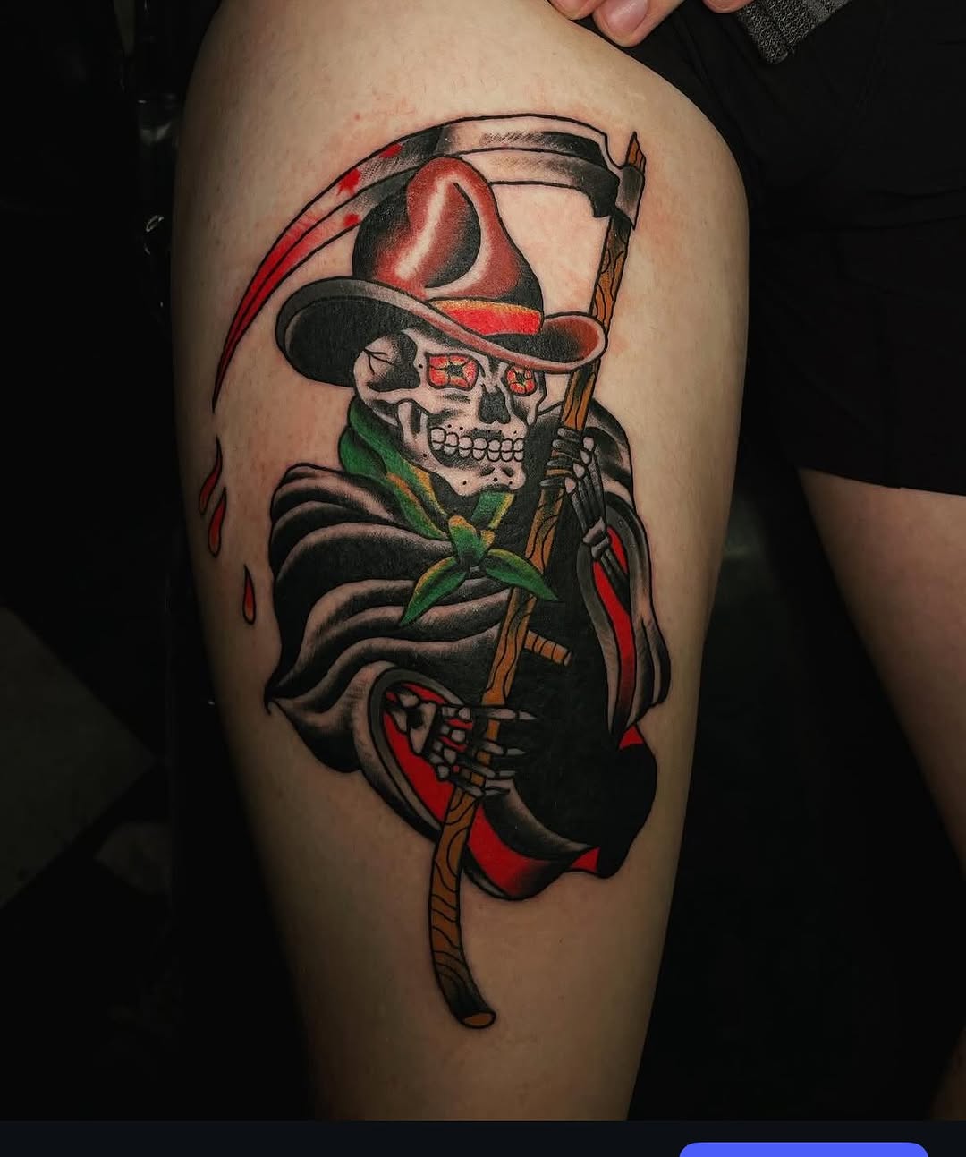 Tattoo by @whyte_zombie β american_traditional