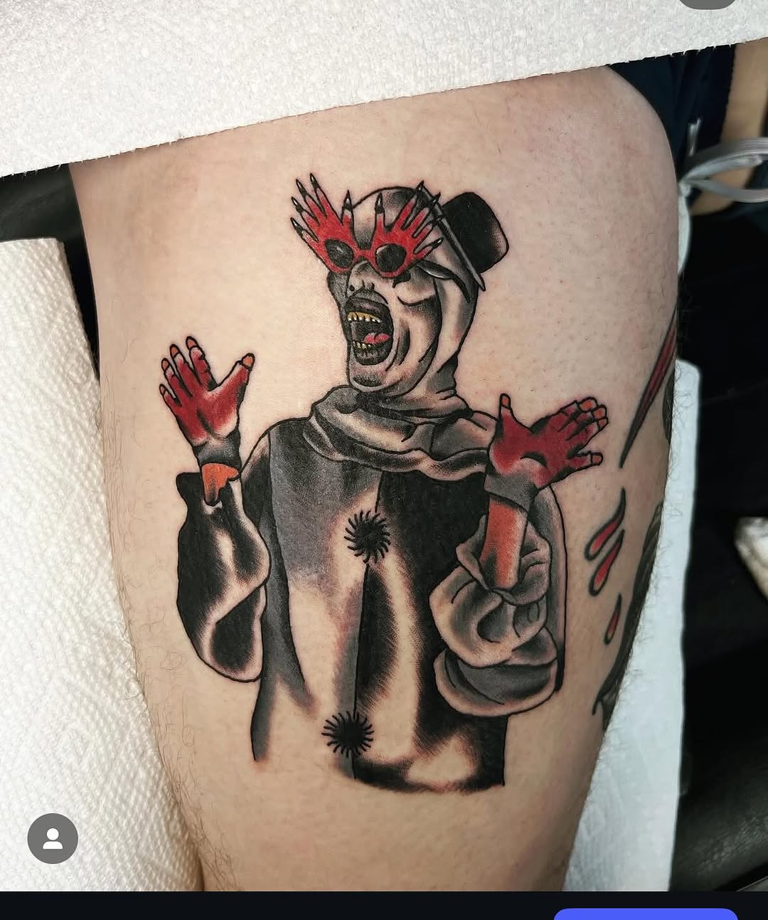 Tattoo by @whyte_zombie β american_traditional, realism