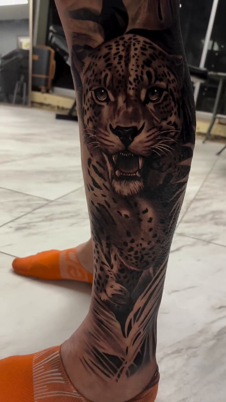Tattoo by @tj_tattoos14 — realism, black_and_grey