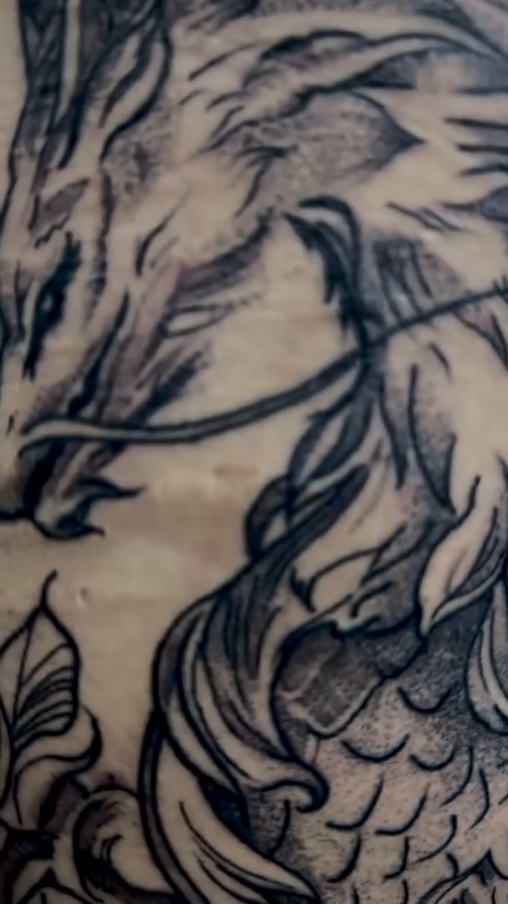 Dragon japanese irezumi tattoo by ☆ LULU ☆ Licence No. 108595