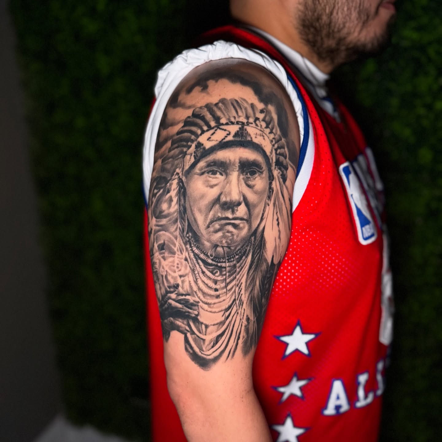 Tattoo by @jaydevito_tattoos — realism, black_and_grey