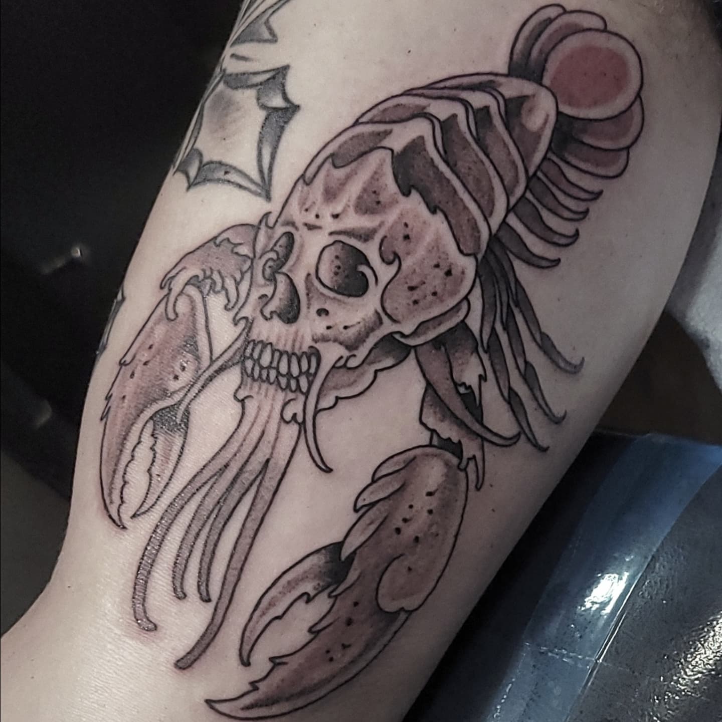 Tattoo by @beatboxtattoos — black_and_grey