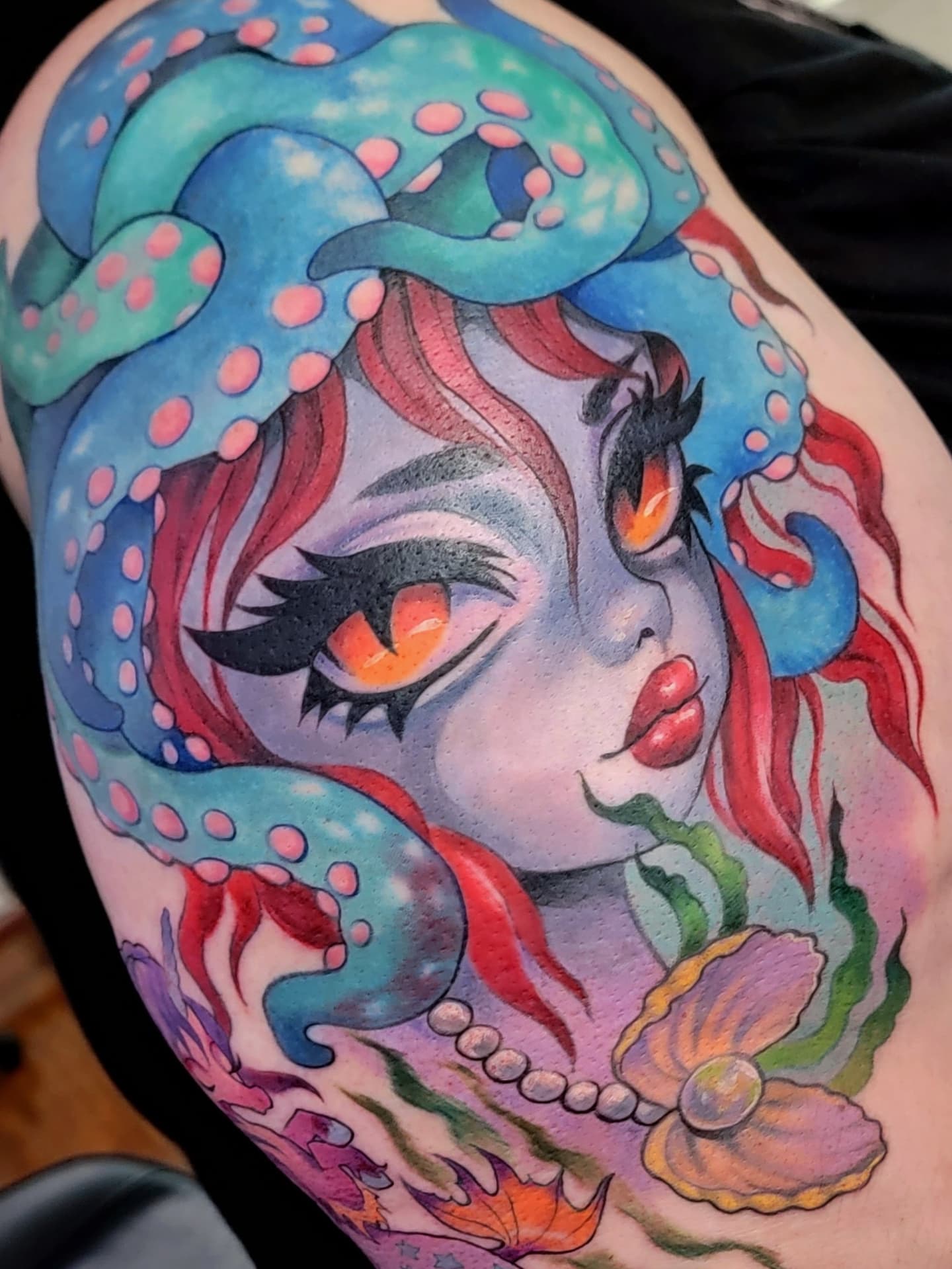 Tattoo by @kerryfairytattoos β new_school, illustrative