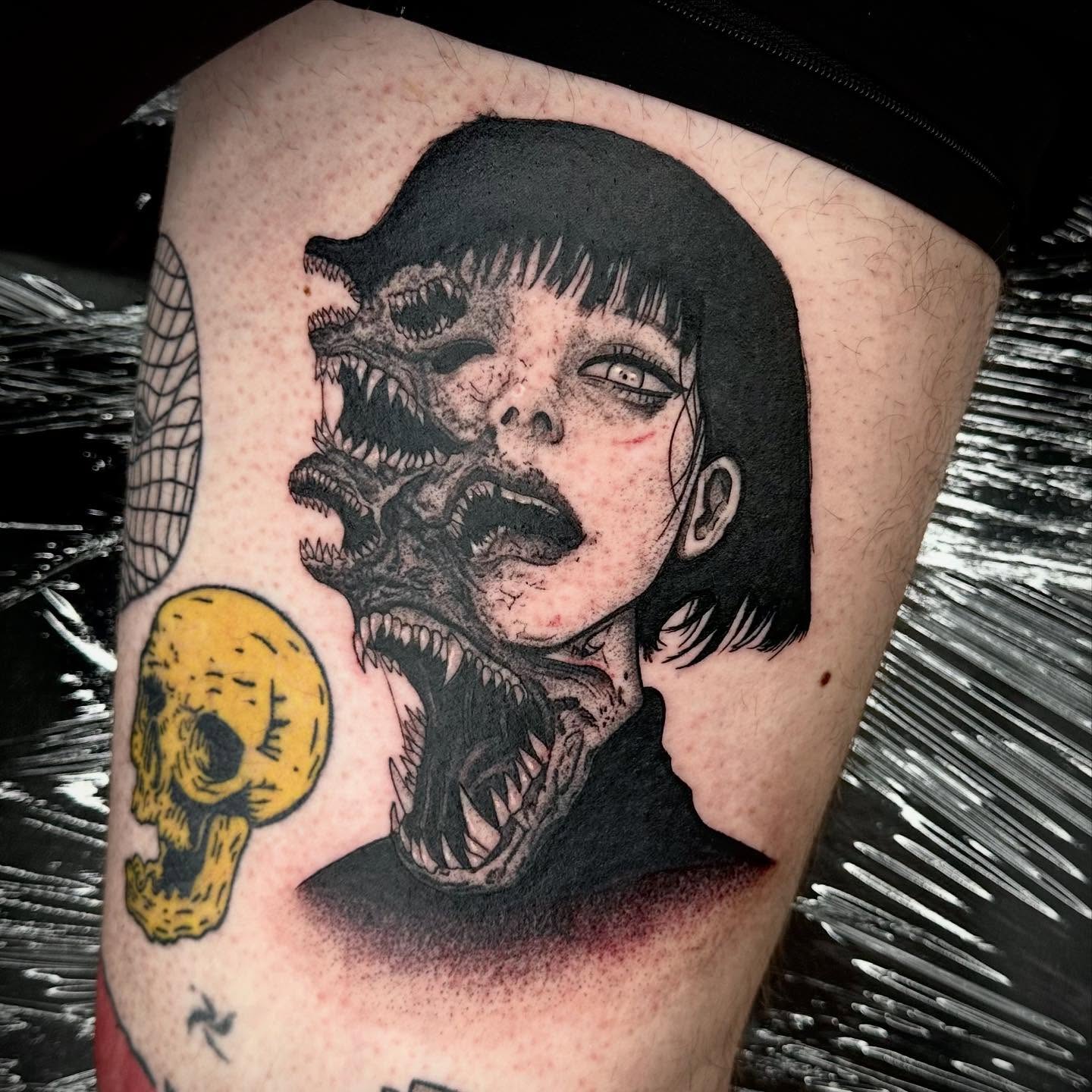 Tattoo by @jack_piscitelli_tattoos — dark_realism, black_and_grey