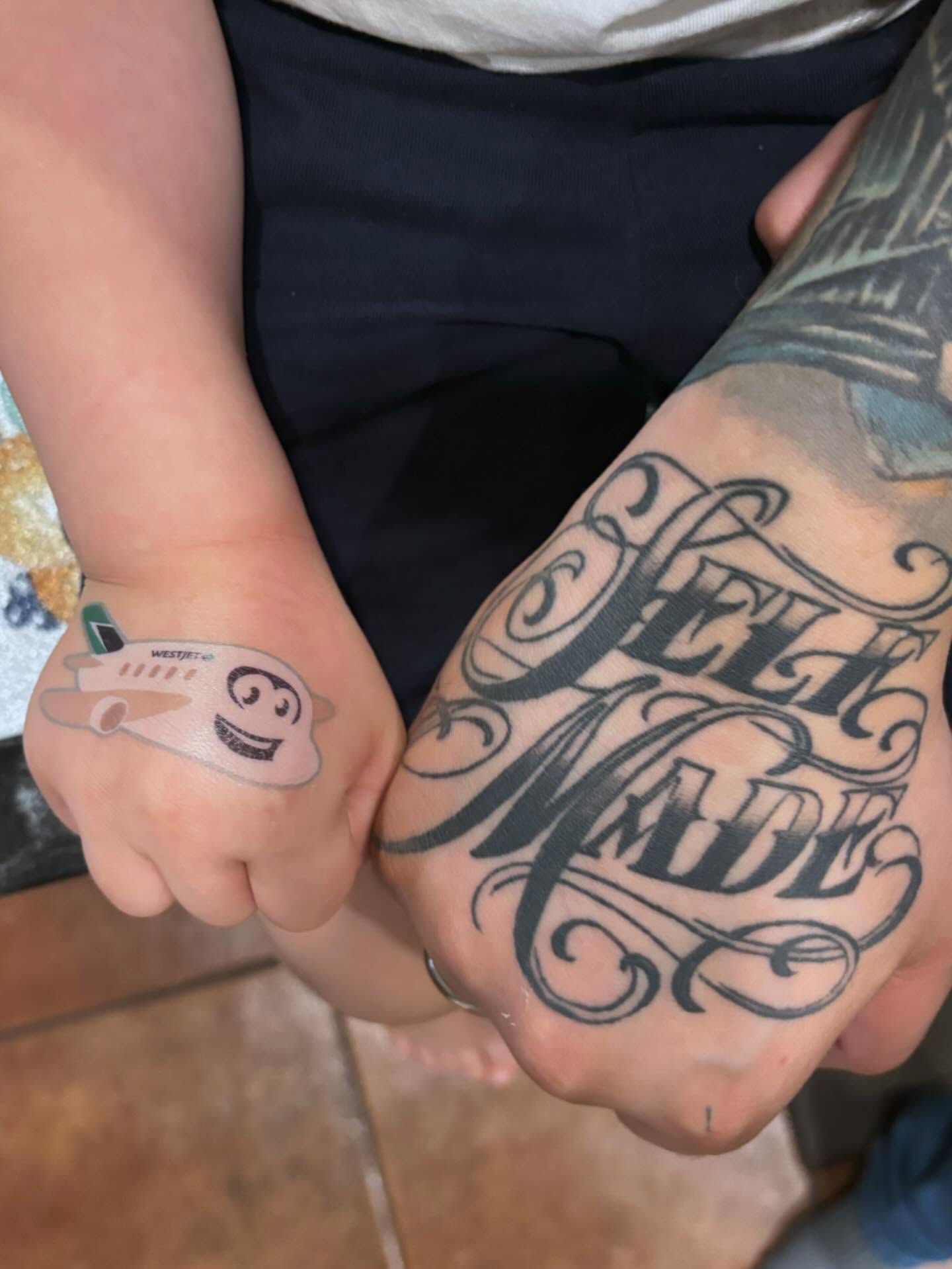 Tattoo by @allthings_comix — lettering_script