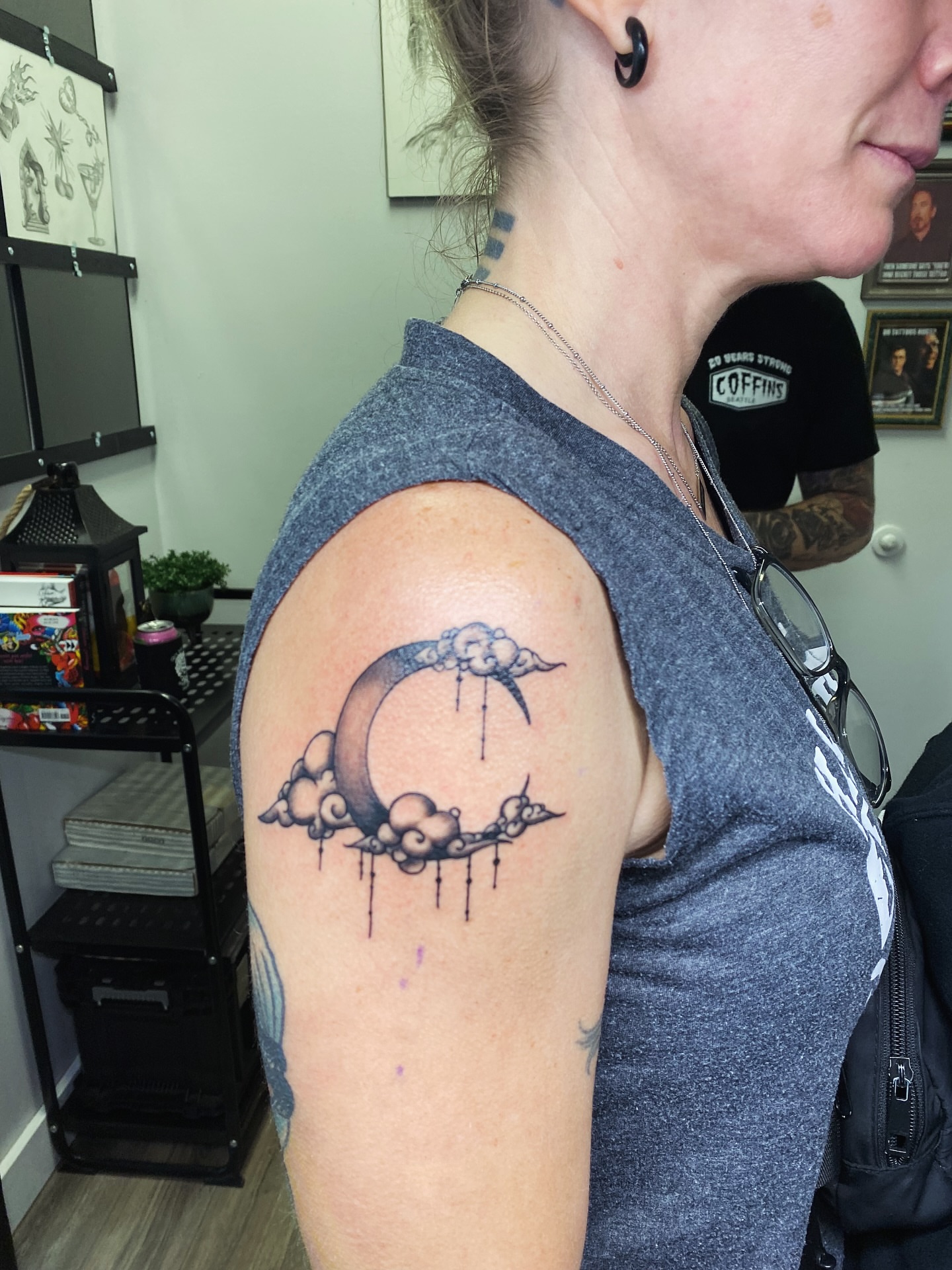 Tattoo by @blonde_pistol_ink — dotwork