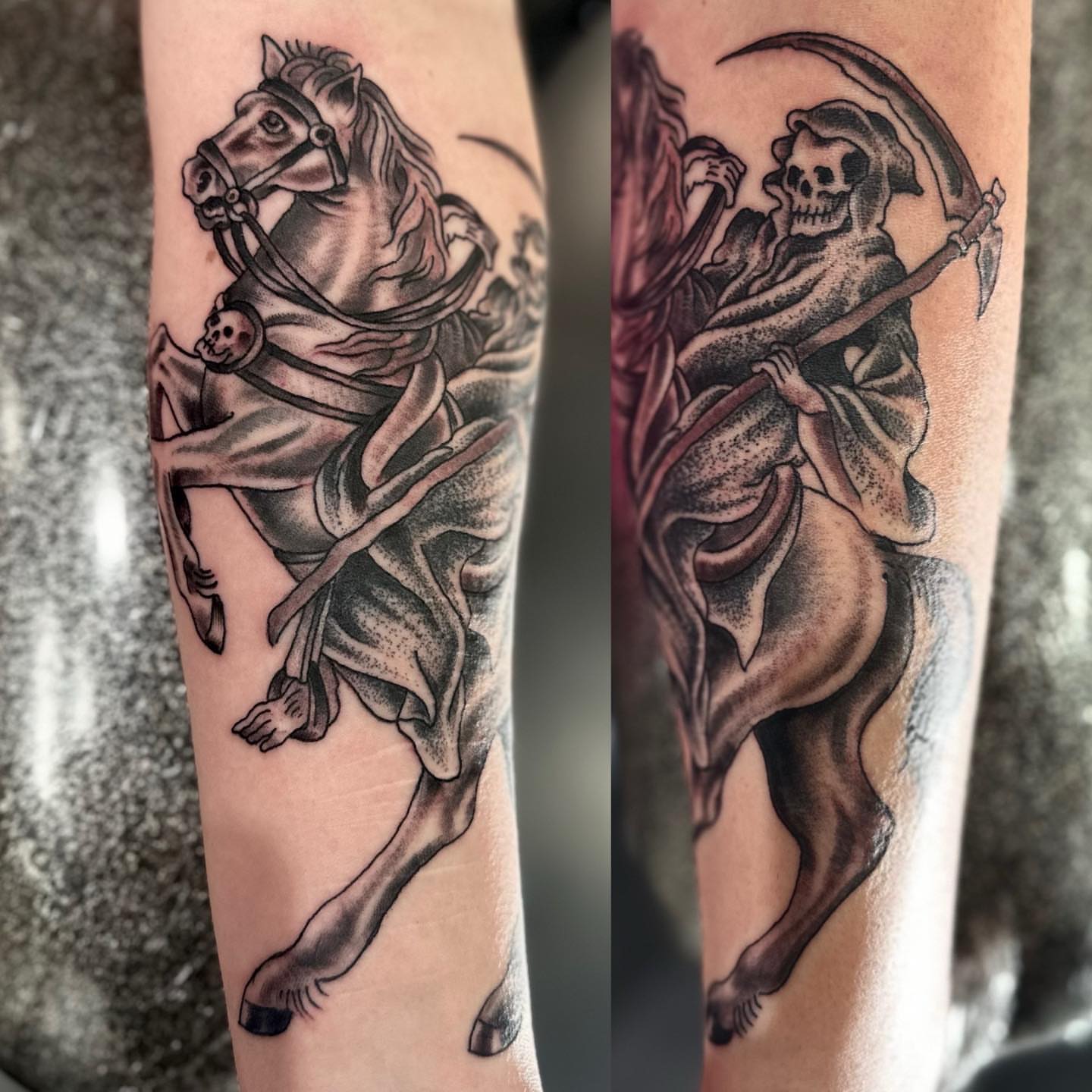 Tattoo by @tattoosbyhayden — black_and_grey, realism