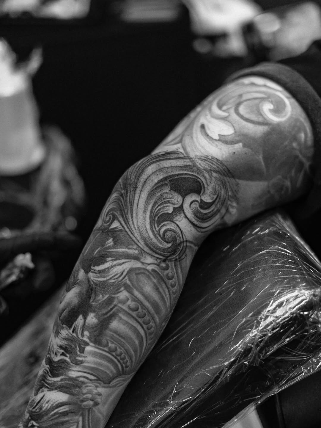 Tattoo by @reyolivarestattoos — black_and_grey, realism