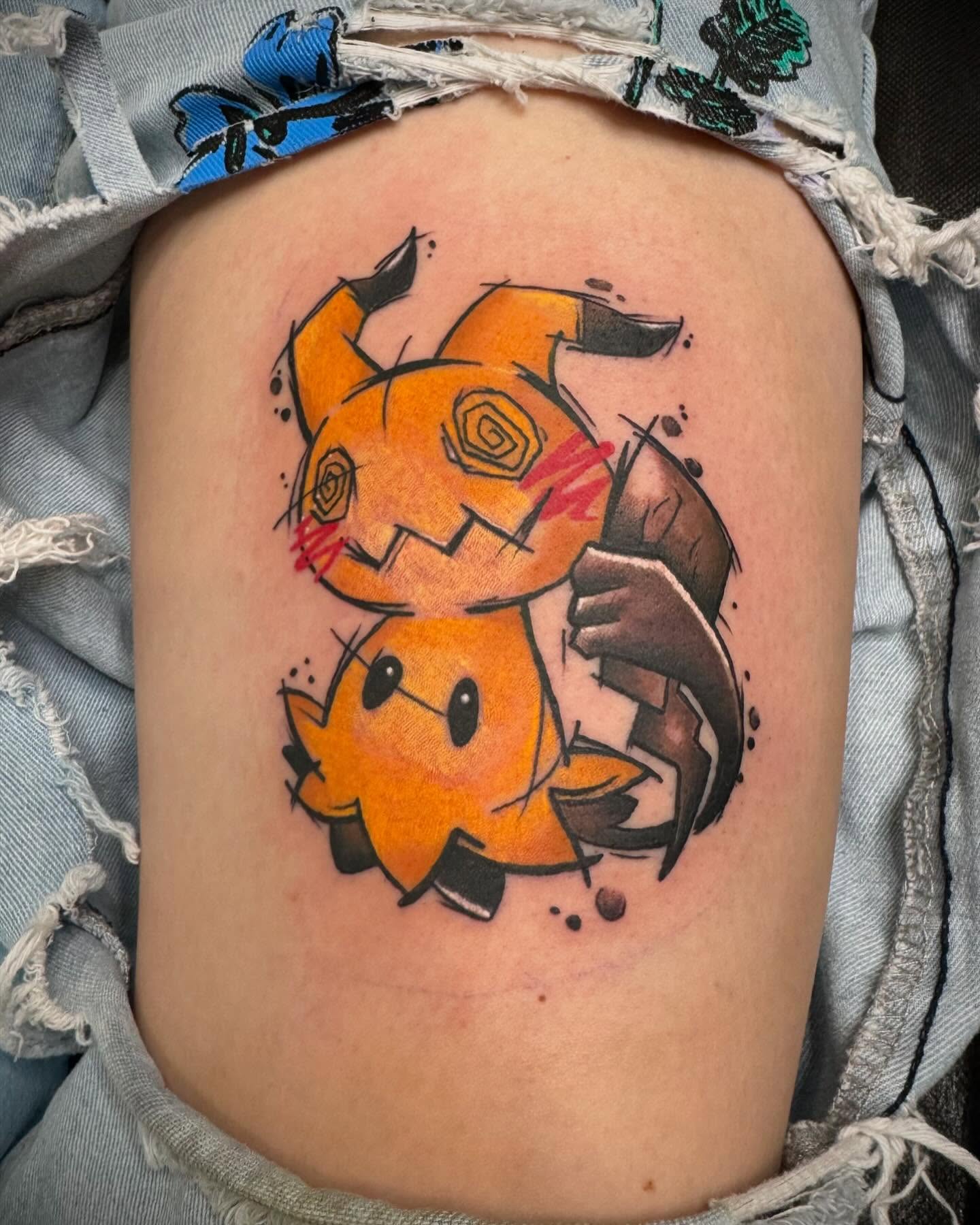 Tattoo by @jared_blue — dotwork