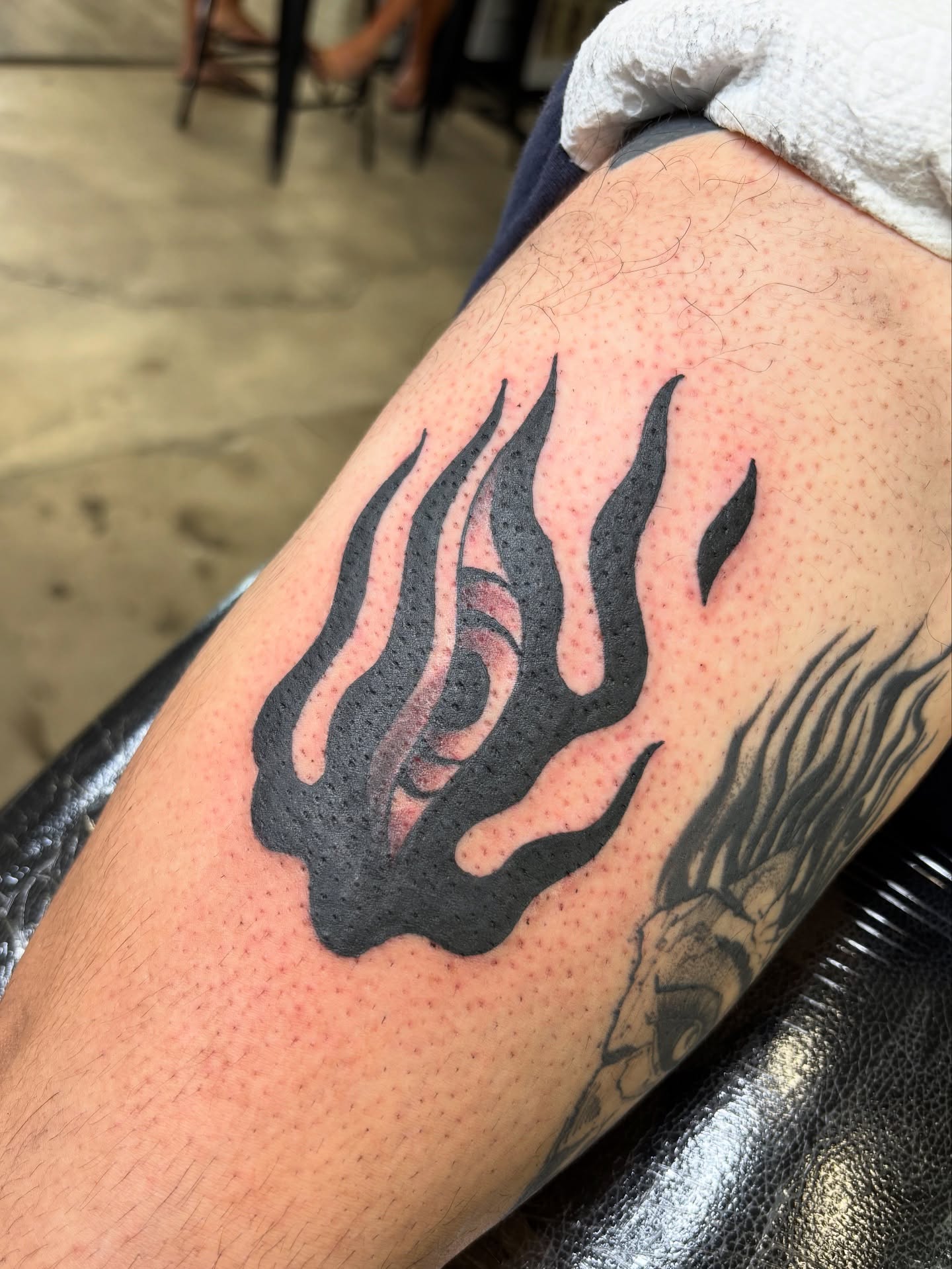 Tattoo by @joelietattoos β black_and_grey