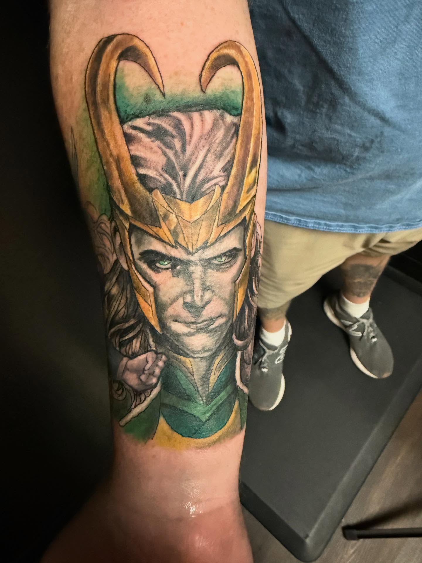 Tattoo by @csupremebluemagic — realism