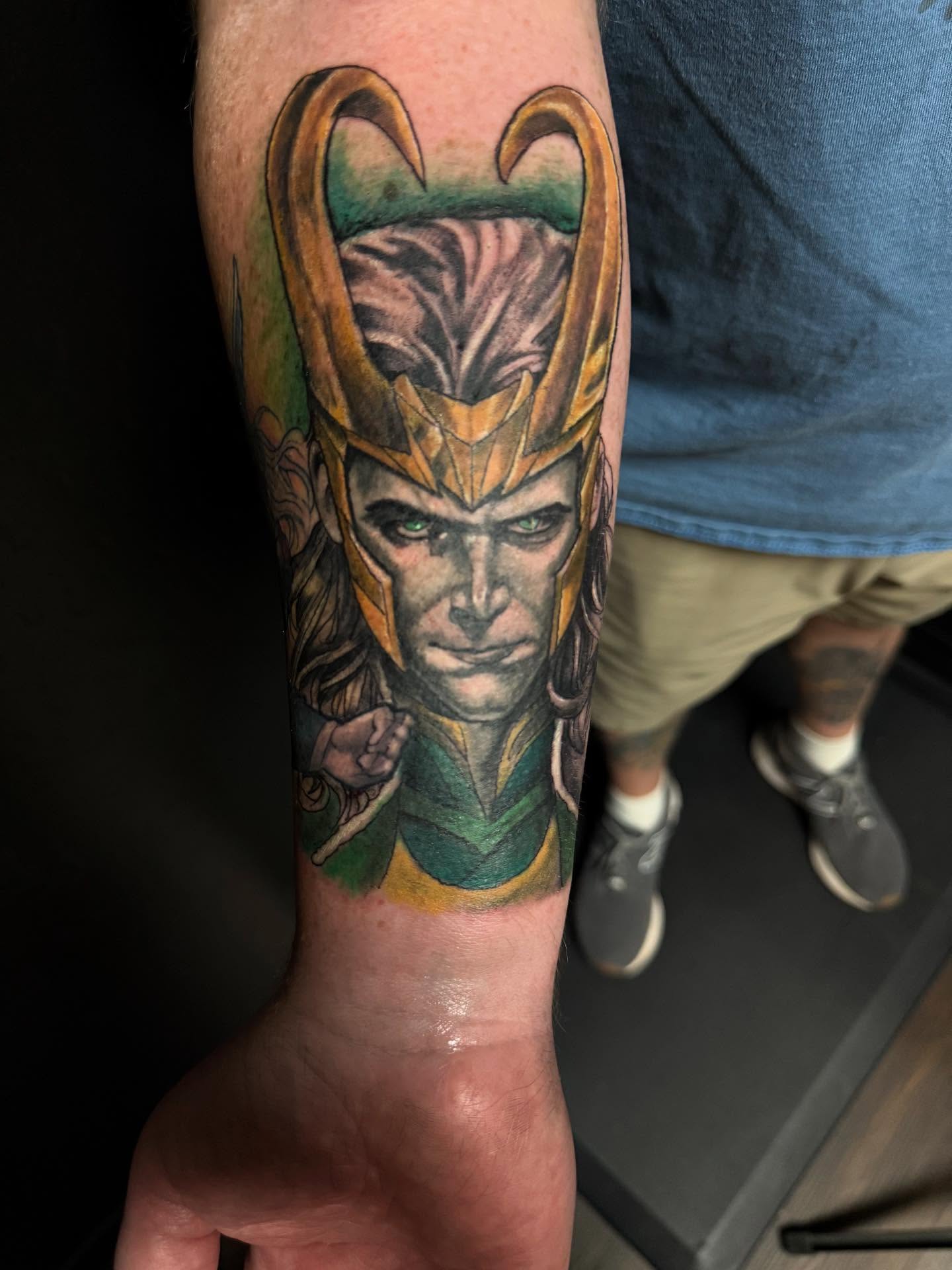 Tattoo by @csupremebluemagic — realism