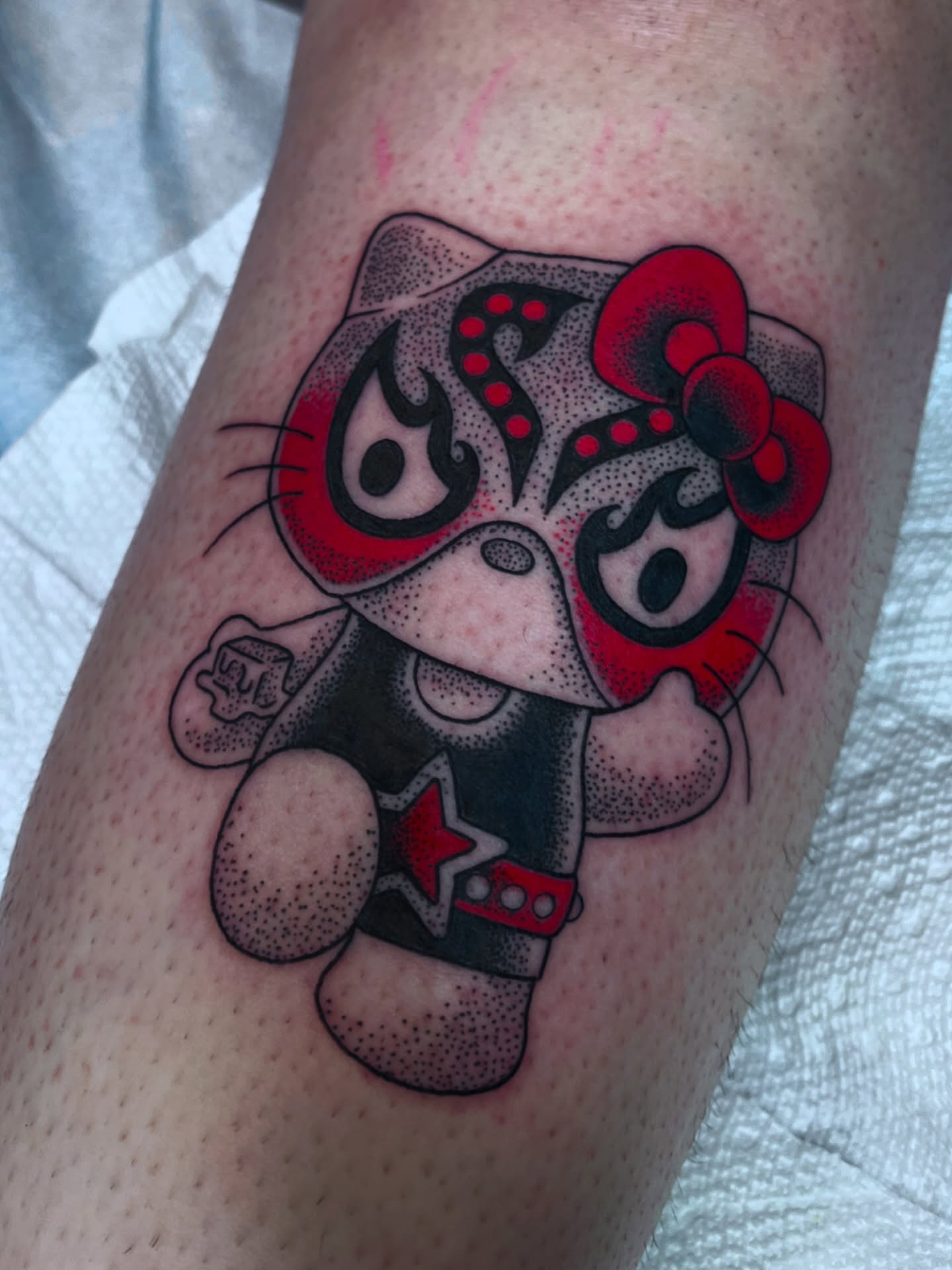 Tattoo by @evilnemec โ dotwork