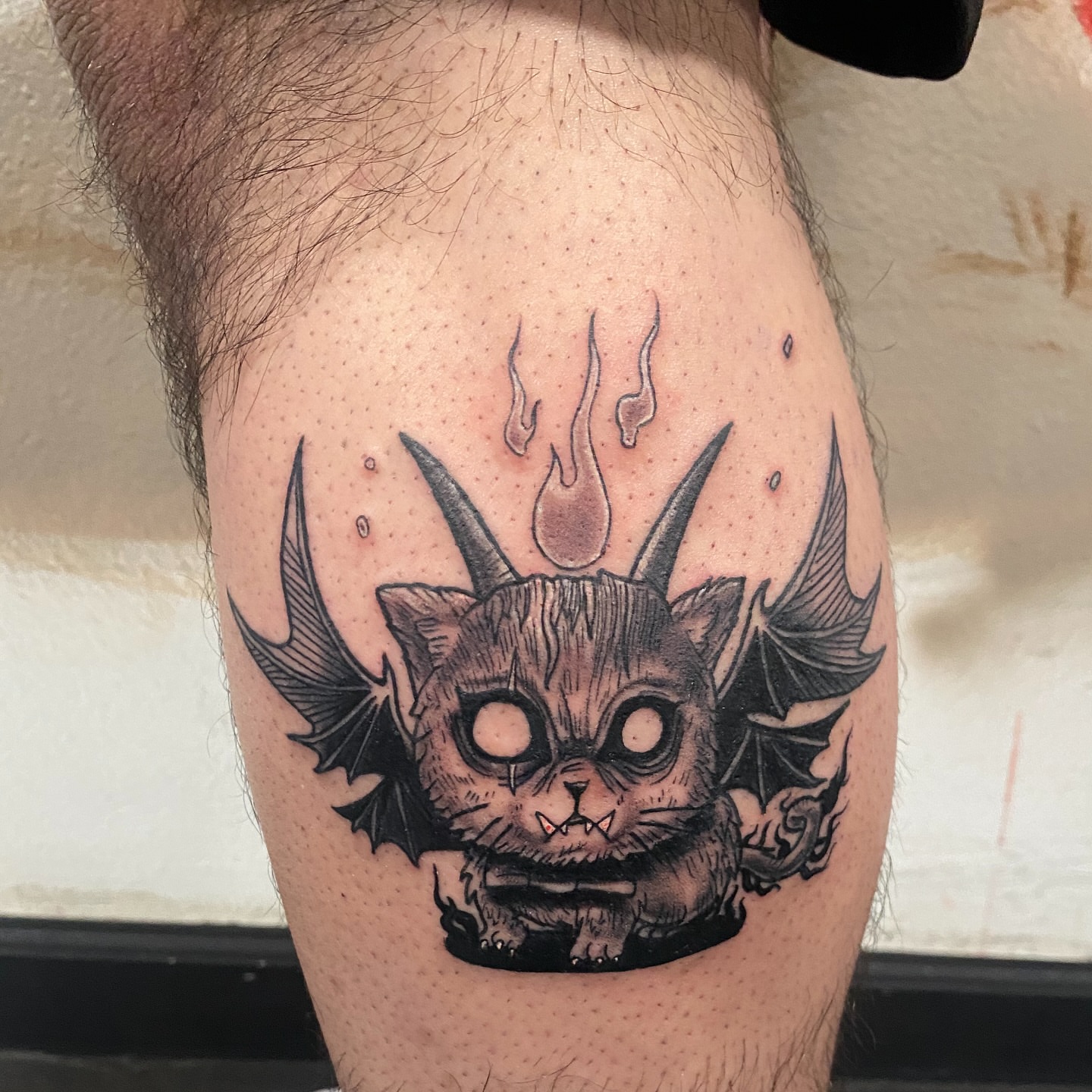 Tattoo by @euphoria_tattoos_ — black_and_grey, dark_realism