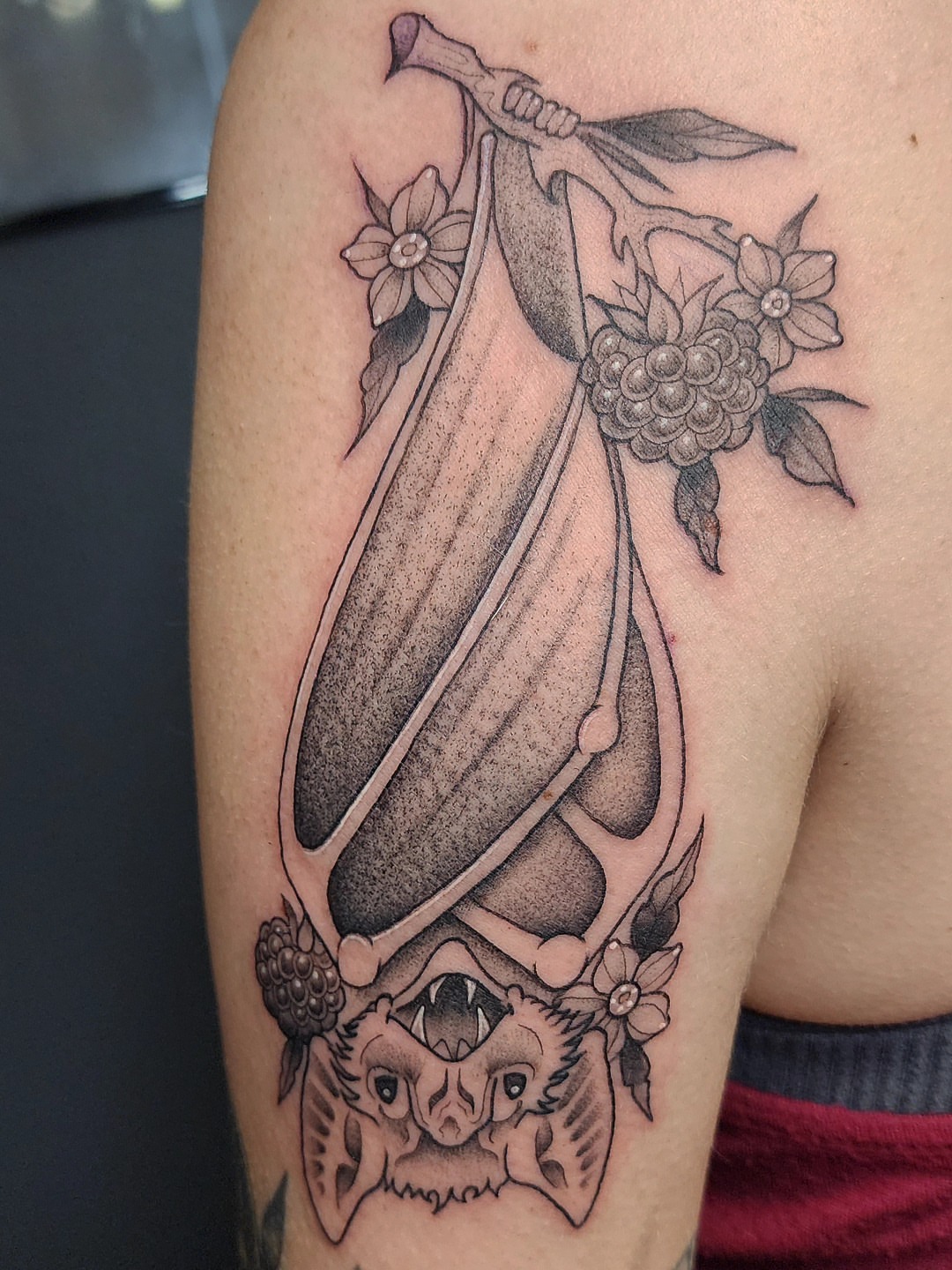 Tattoo by @molly.tattoos — black_and_grey